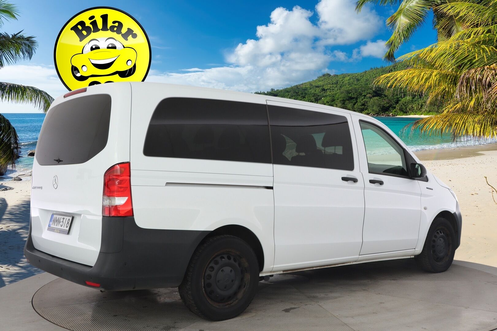 Mercedes-Benz VITO 2020 eVito Tourer 9-PAIKKAINEN B-kortilla ajettava - *Alv vähennyskelpoinen / 9-paikkaa / Tutkat* - HULLU BLACKWEEK KORKOTARJOUS 2,49%