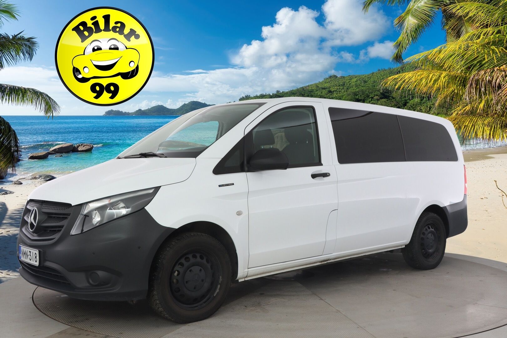 Mercedes-Benz VITO 2020 eVito Tourer 9-PAIKKAINEN B-kortilla ajettava - *Alv vähennyskelpoinen / 9-paikkaa / Tutkat* - HULLU BLACKWEEK KORKOTARJOUS 2,49%