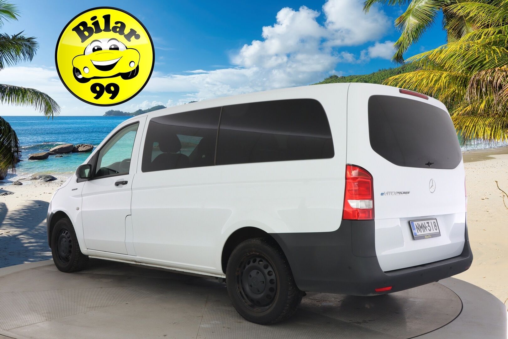 Mercedes-Benz VITO 2020 eVito Tourer 9-PAIKKAINEN B-kortilla ajettava - *Alv vähennyskelpoinen / 9-paikkaa / Tutkat* - HULLU BLACKWEEK KORKOTARJOUS 2,49%