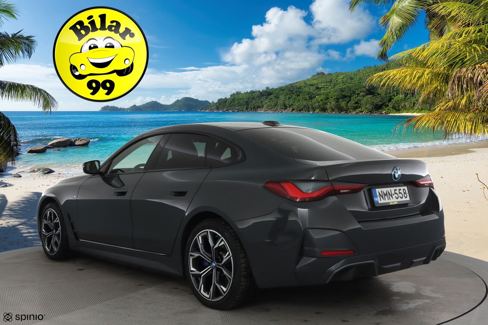 BMW i4 2022 eDrive40 Fully Charged **ACC / Laser-LED / HiFi / Koukku / 360° / Sportpenkki Muistilla / Widescreen / HUD / Navi** - Akku kuntotarkastettu / Suomi-auto / 2x Latauskaapelit / Kahdet Renkaat / Merkkihuollettu! / **HUIPPU KAMOILLA**