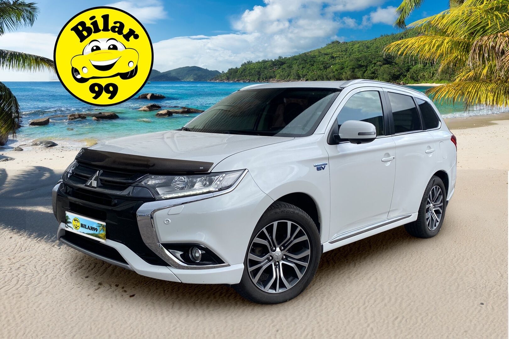 Mitsubishi OUTLANDER PHEV 2016 Instyle Business 4WD 5P - Adapt.Vakkari / 360-Kamera / Vetokoukku / Nahkasisusta / LED / KeylessGo / Navi / Juuri tullut Tampereelle!