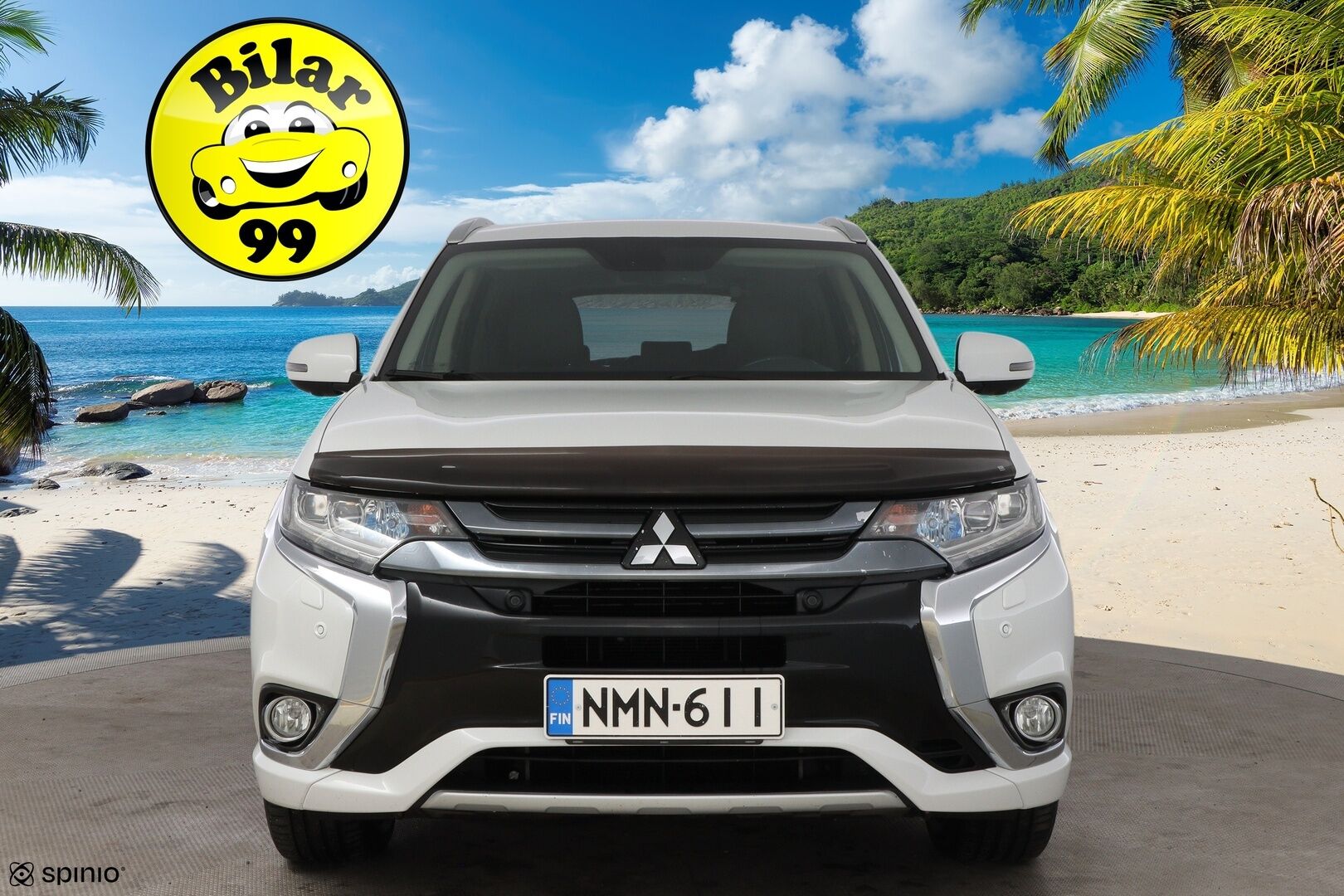 Mitsubishi OUTLANDER PHEV 2016 Instyle Business 4WD 5P - Adapt.Vakkari / 360-Kamera / Vetokoukku / Nahkasisusta / LED / KeylessGo / Navi / Juuri tullut Tampereelle!