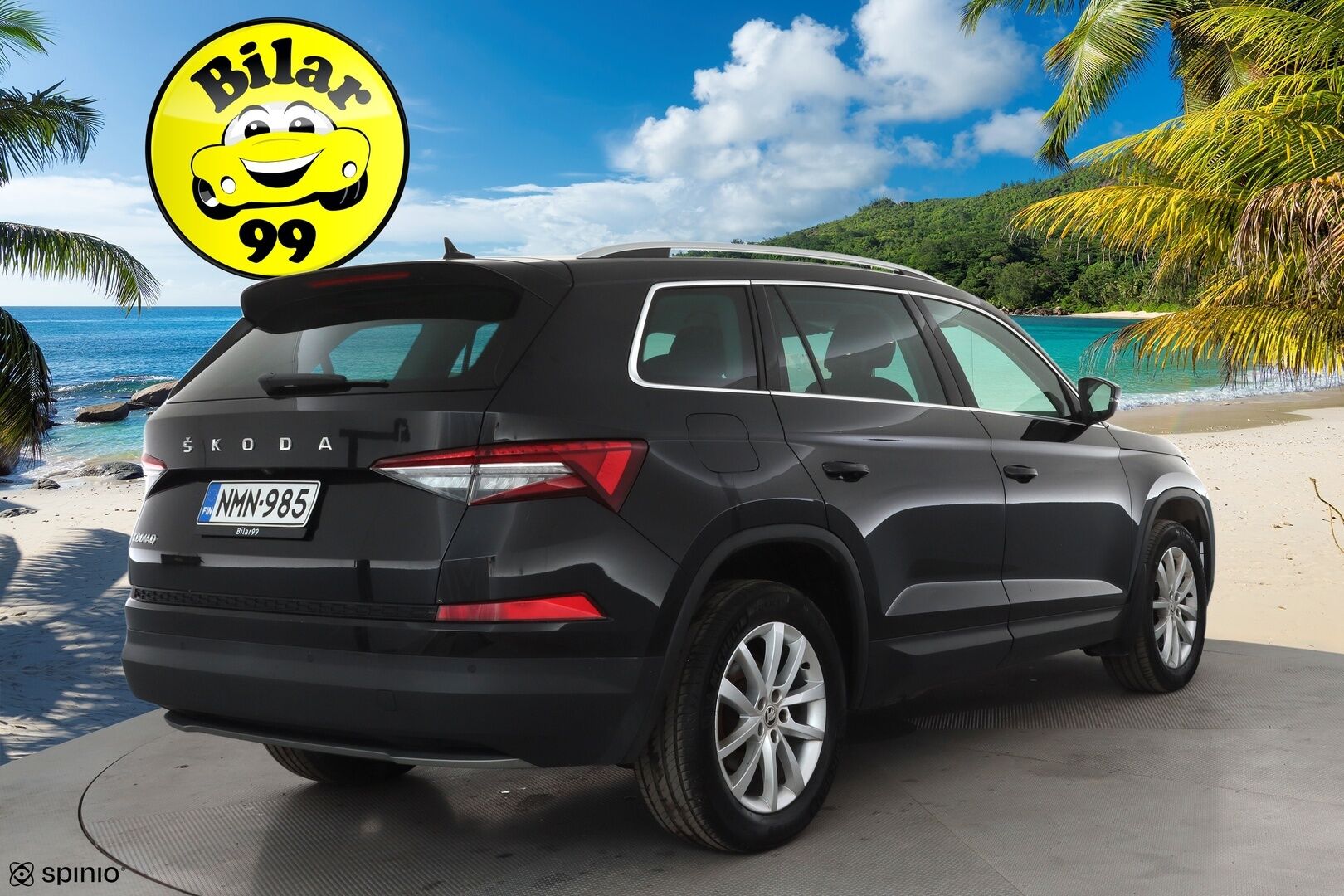 Skoda Kodiaq 2022 2.0 TDI 150 Ambition DSG 7-P * Webasto / ACC / LED / P.Kamera / Smartlink / Keyless * - 1-om Suomi-auto / Kahdet renkaat aluvanteilla / Merkkihuollot - HULLUT AVAJAISHULINAT KORKOTARJOUS 3,29 %