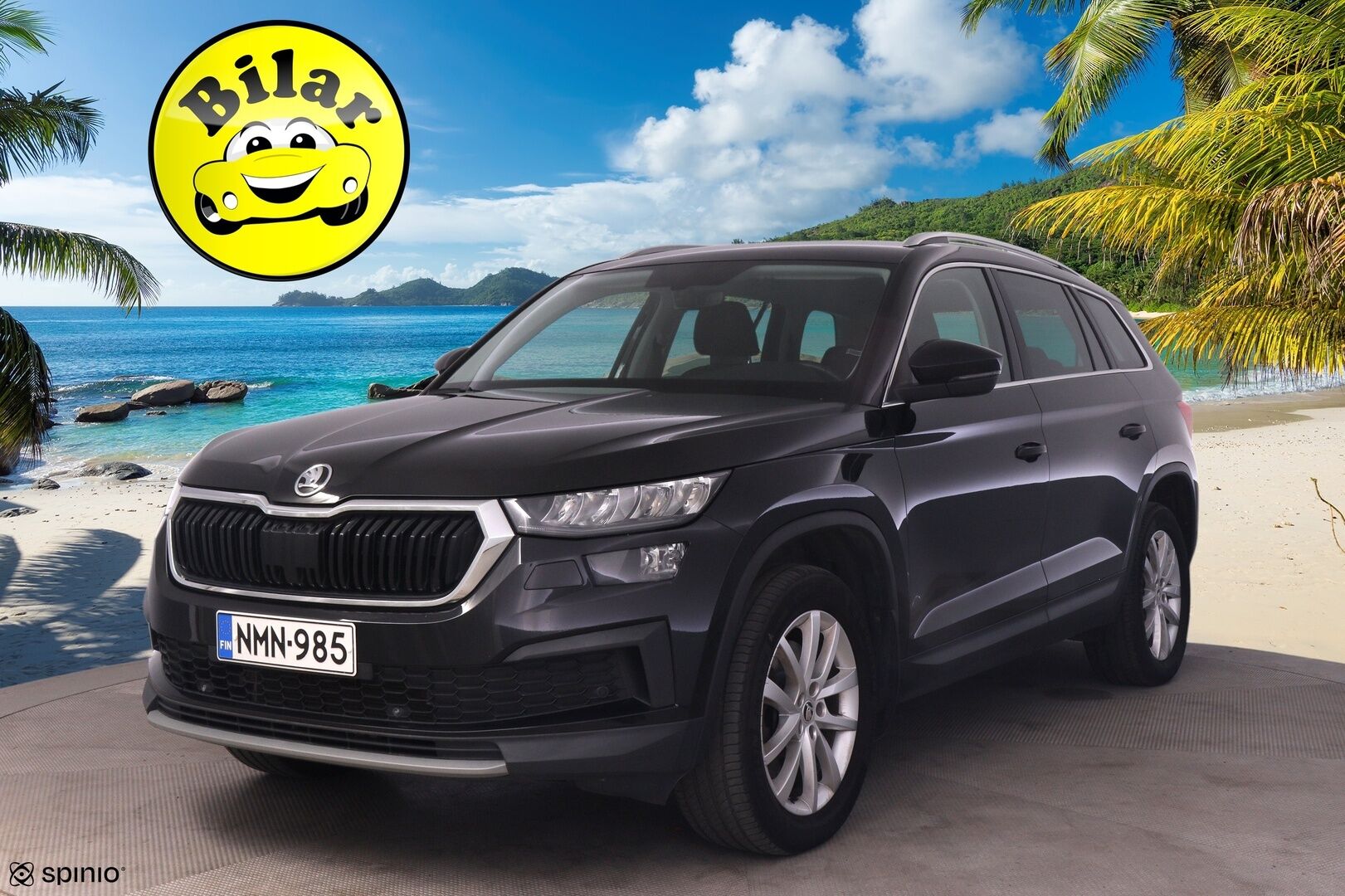 Skoda Kodiaq 2022 2.0 TDI 150 Ambition DSG 7-P - | Webasto | 1om. Suomi-Auto |  ACC | Digimittaristo | P.Kamera | LED | Smartlink | Keyless | - KORKO VAIN 3,99 %