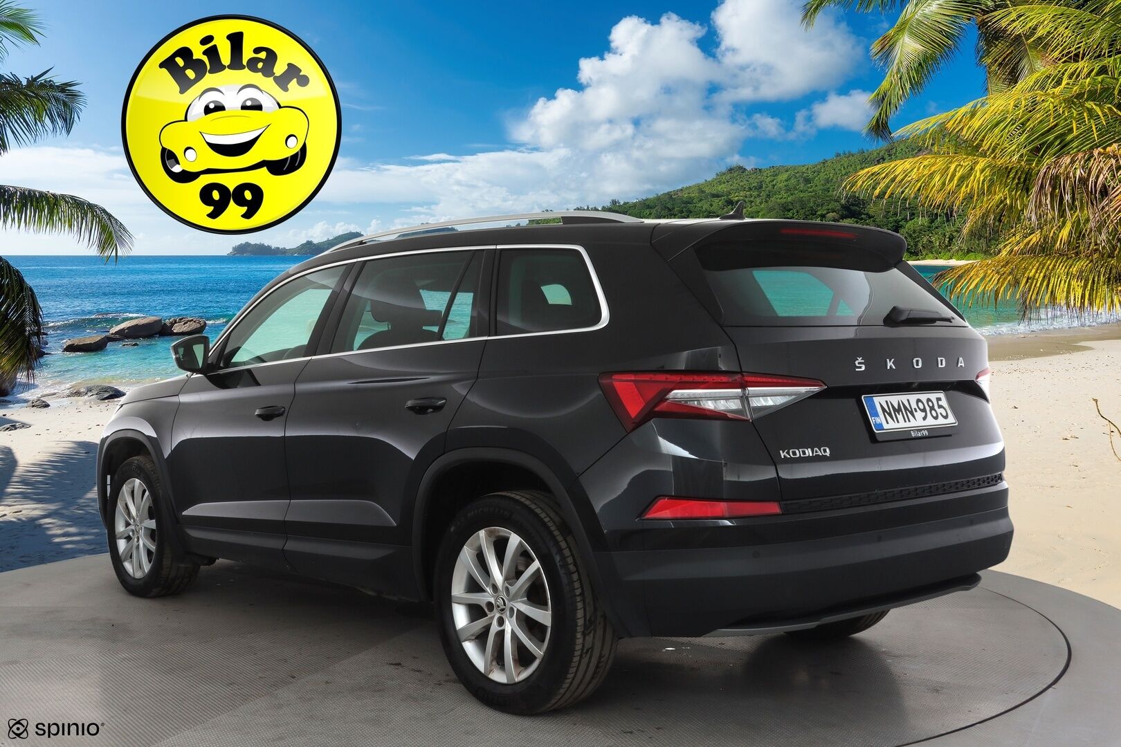 Skoda Kodiaq 2022 2.0 TDI 150 Ambition DSG 7-P * Webasto / ACC / LED / P.Kamera / Smartlink / Keyless * - 1-om Suomi-auto / Kahdet renkaat aluvanteilla / Merkkihuollot - HULLUT AVAJAISHULINAT KORKOTARJOUS 3,29 %