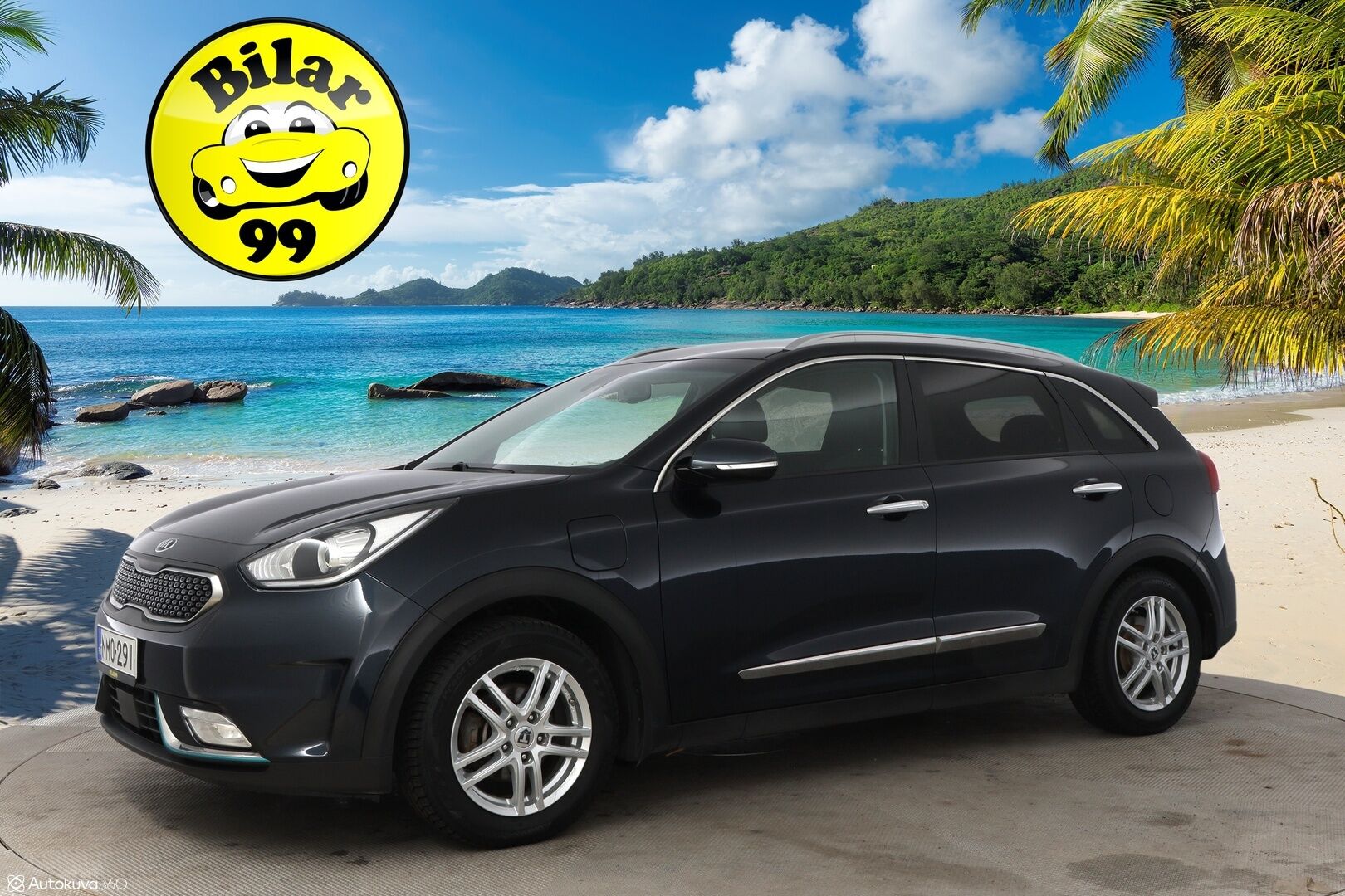 Kia Niro 2019 1,6 GDI Plug-In Hybrid DCT - Adapt.Vakkari / Vetokoukku / Puolinahkasisusta / Peruutuskamera / Navi / Lohkolämmitin / Juuri tullut Tampereelle!