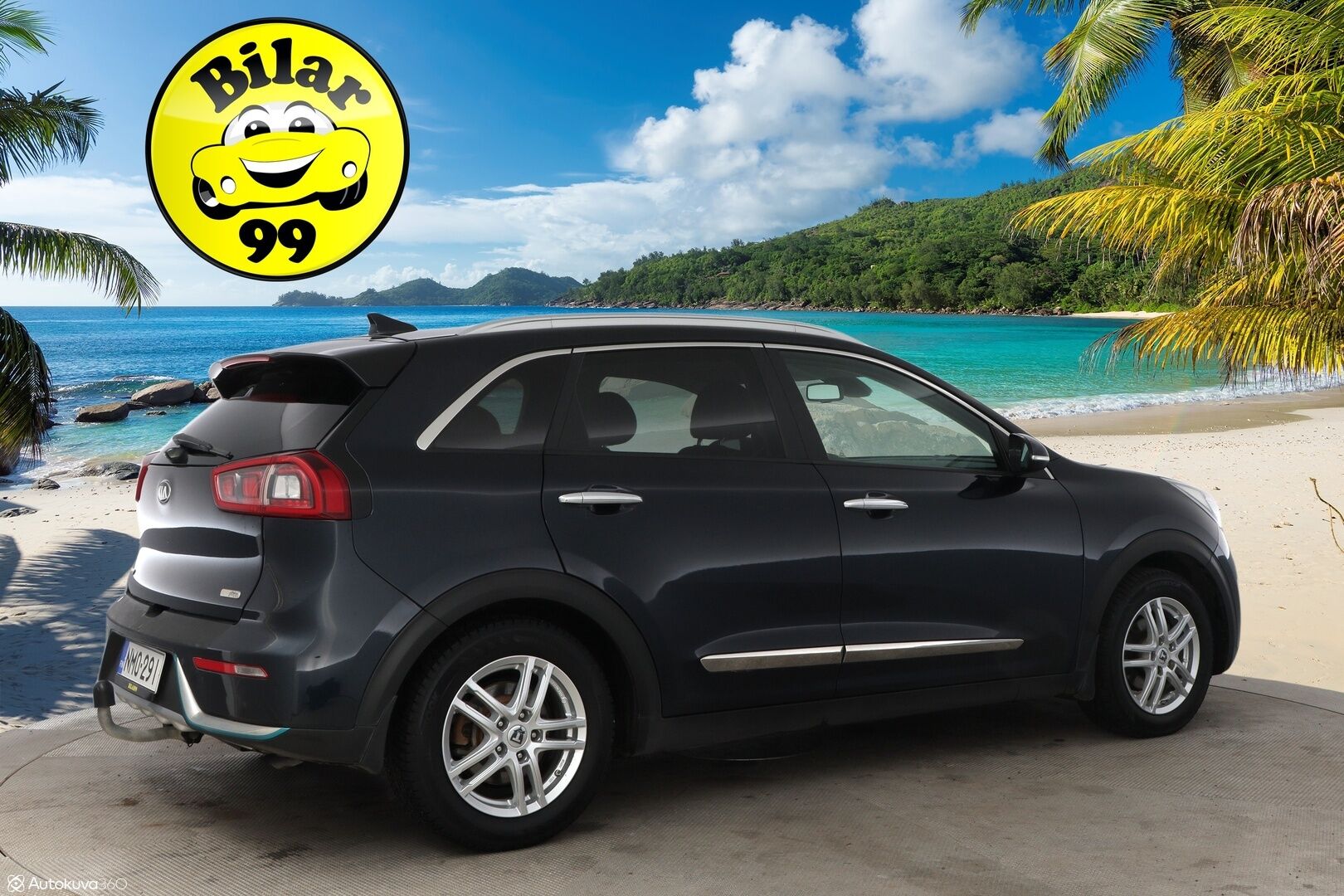 Kia Niro 2019 1,6 GDI Plug-In Hybrid DCT - Adapt.Vakkari / Vetokoukku / Puolinahkasisusta / Peruutuskamera / Navi / Lohkolämmitin / Juuri tullut Tampereelle!