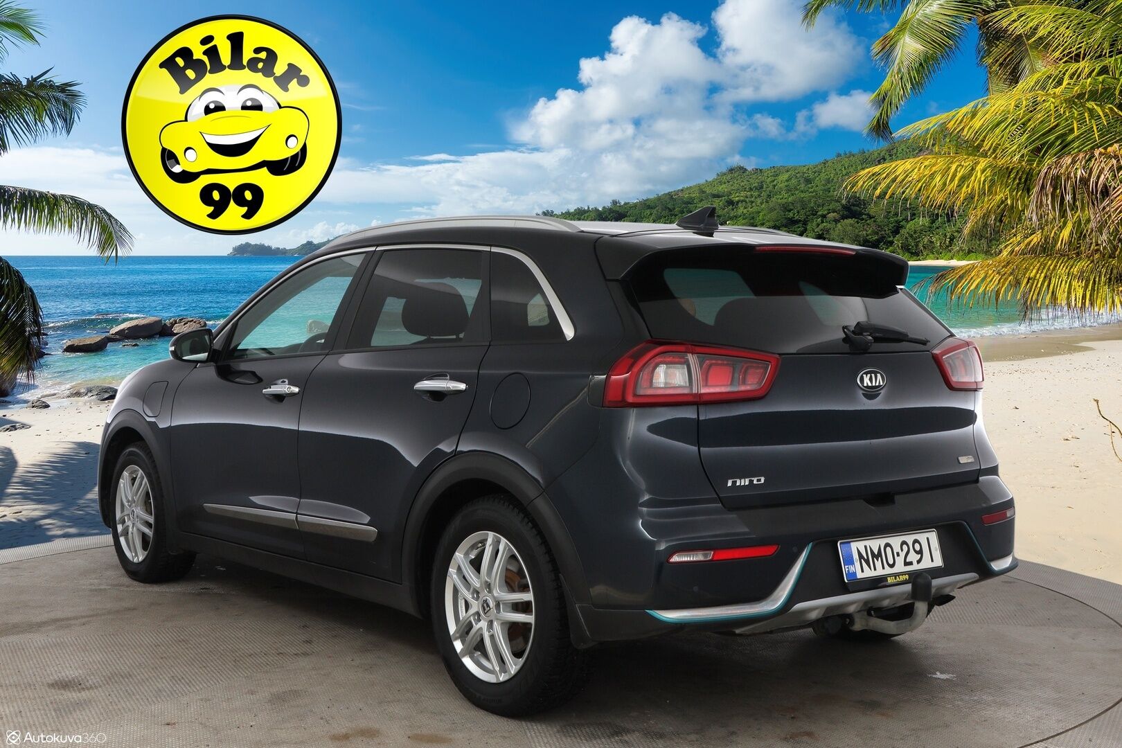 Kia Niro 2019 1,6 GDI Plug-In Hybrid DCT - Adapt.Vakkari / Vetokoukku / Puolinahkasisusta / Peruutuskamera / Navi / Lohkolämmitin / Juuri tullut Tampereelle!