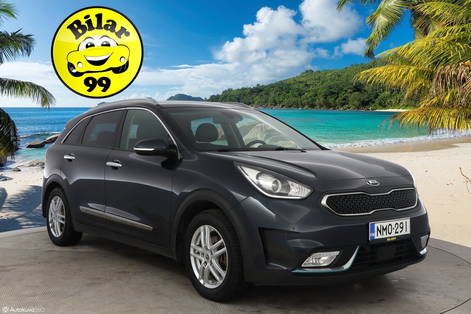 Kia Niro 2019 1,6 GDI Plug-In Hybrid DCT - Adapt.Vakkari / Vetokoukku / Puolinahkasisusta / Peruutuskamera / Navi / Lohkolämmitin / Juuri tullut Tampereelle!