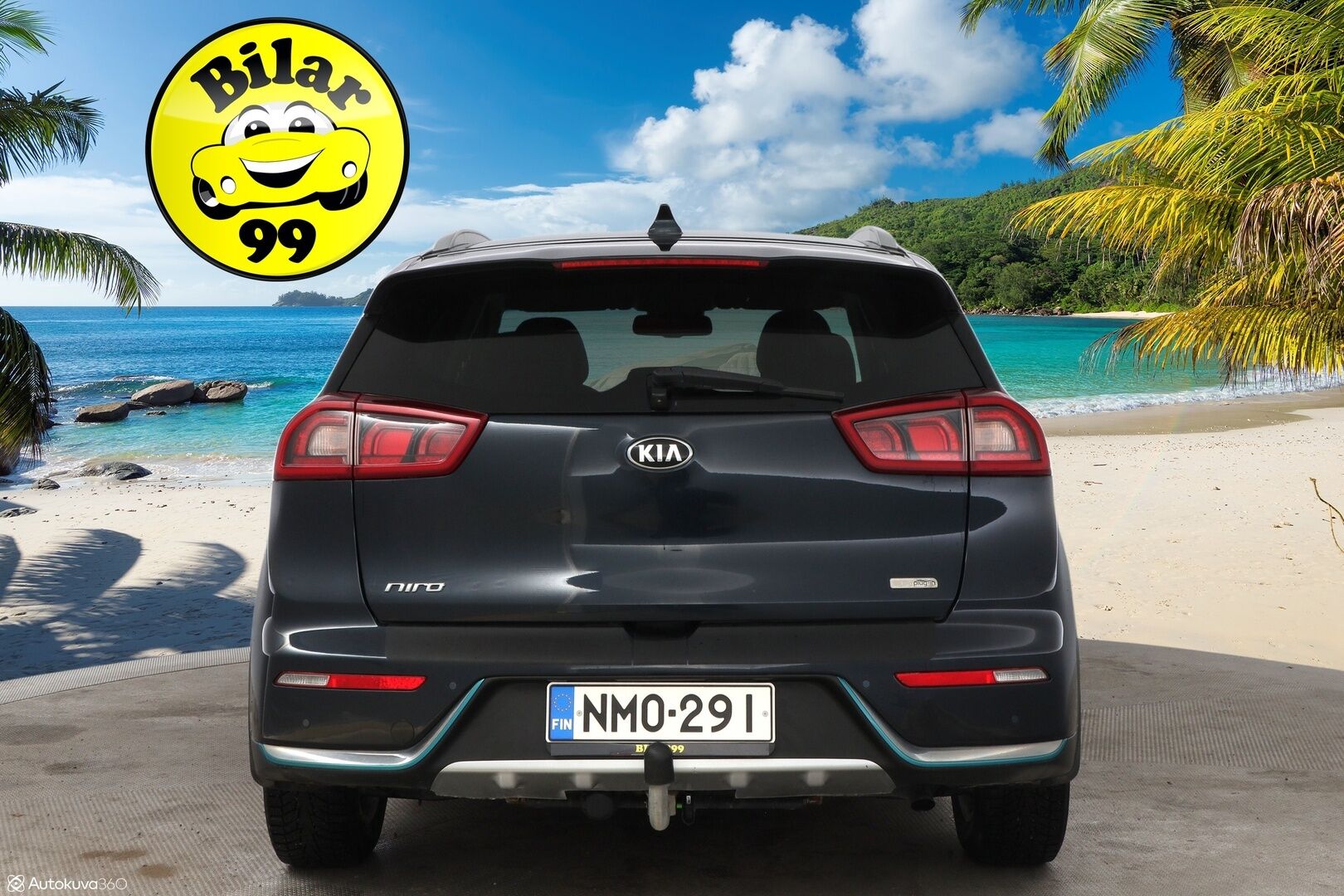 Kia Niro 2019 1,6 GDI Plug-In Hybrid DCT - Adapt.Vakkari / Vetokoukku / Puolinahkasisusta / Peruutuskamera / Navi / Lohkolämmitin / Juuri tullut Tampereelle!