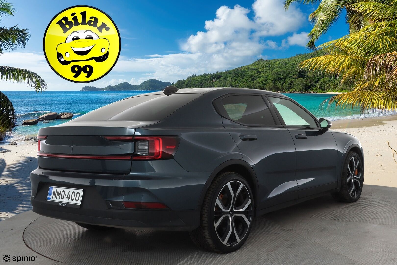 Polestar 2 2021 Launch Edition Performance, 300kW, 78kWh * ACC / H&K / Muistipenkki / BLIS / 360° / Pixel LED / Lasikatto / Keyless * - Merkkihuollettu