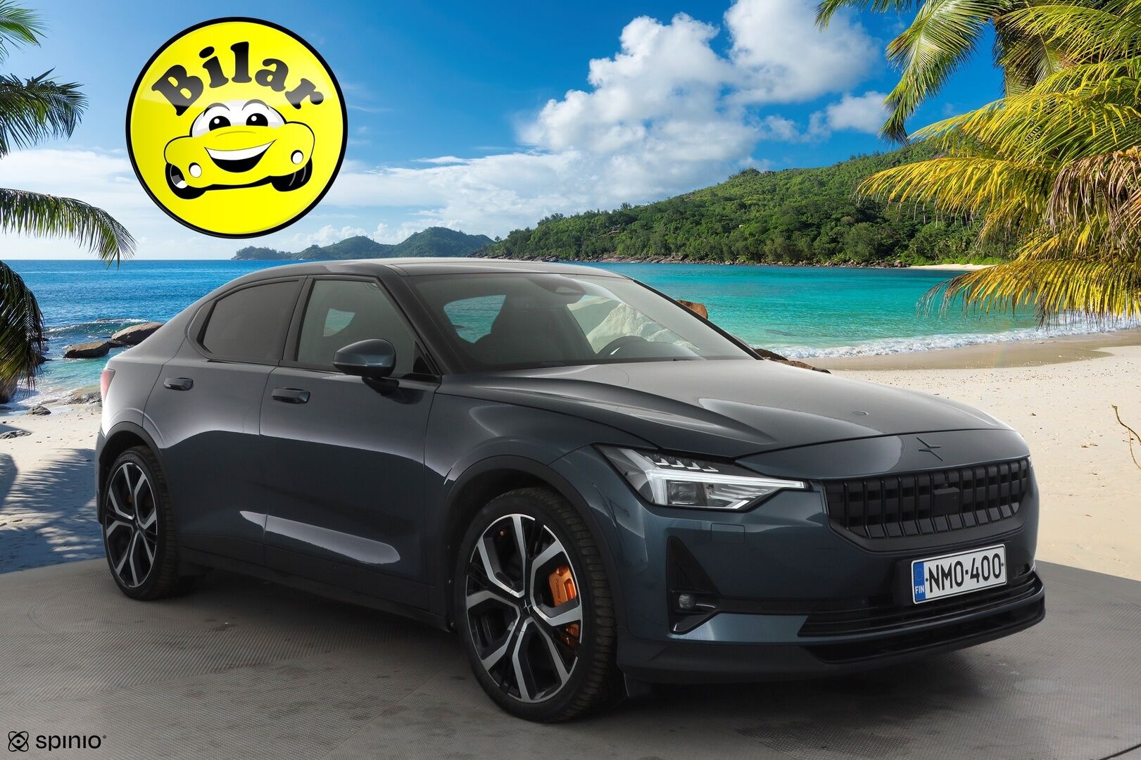 Polestar 2 2021 Launch Edition Performance, 300kW, 78kWh * ACC / H&K / Muistipenkki / BLIS / 360° / Pixel LED / Lasikatto / Keyless * - Merkkihuollettu / Todella kattavat varusteet / Hyvin pidetty