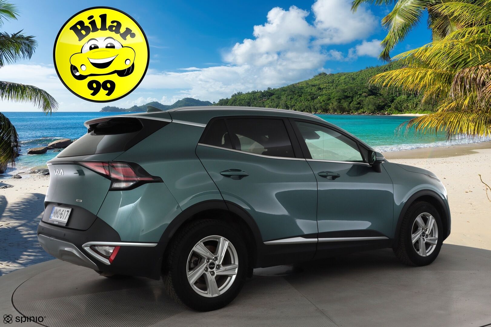 Kia Sportage 2022 1,6 T-GDI FWD Mild-Hybrid Business Premium DCT 150hv * ACC / P.kamera / LED / Navi / Lohkolämmitin / Sähköpenkit * - 1.Om Suomi-auto / Kahdet renkaat aluvanteilla / Merkkihuollettu - Osta nyt, maksa vasta ensi vuonna