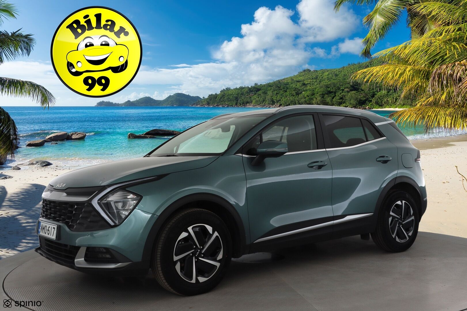 Kia Sportage 2022 1,6 T-GDI FWD Mild-Hybrid Business Premium DCT 150hv * ACC / P.kamera / LED / Navi / Lohkolämmitin / Sähköpenkit * - 1.Om Suomi-auto / Kahdet renkaat aluvanteilla / Merkkihuollettu - Osta nyt, maksa vasta ensi vuonna