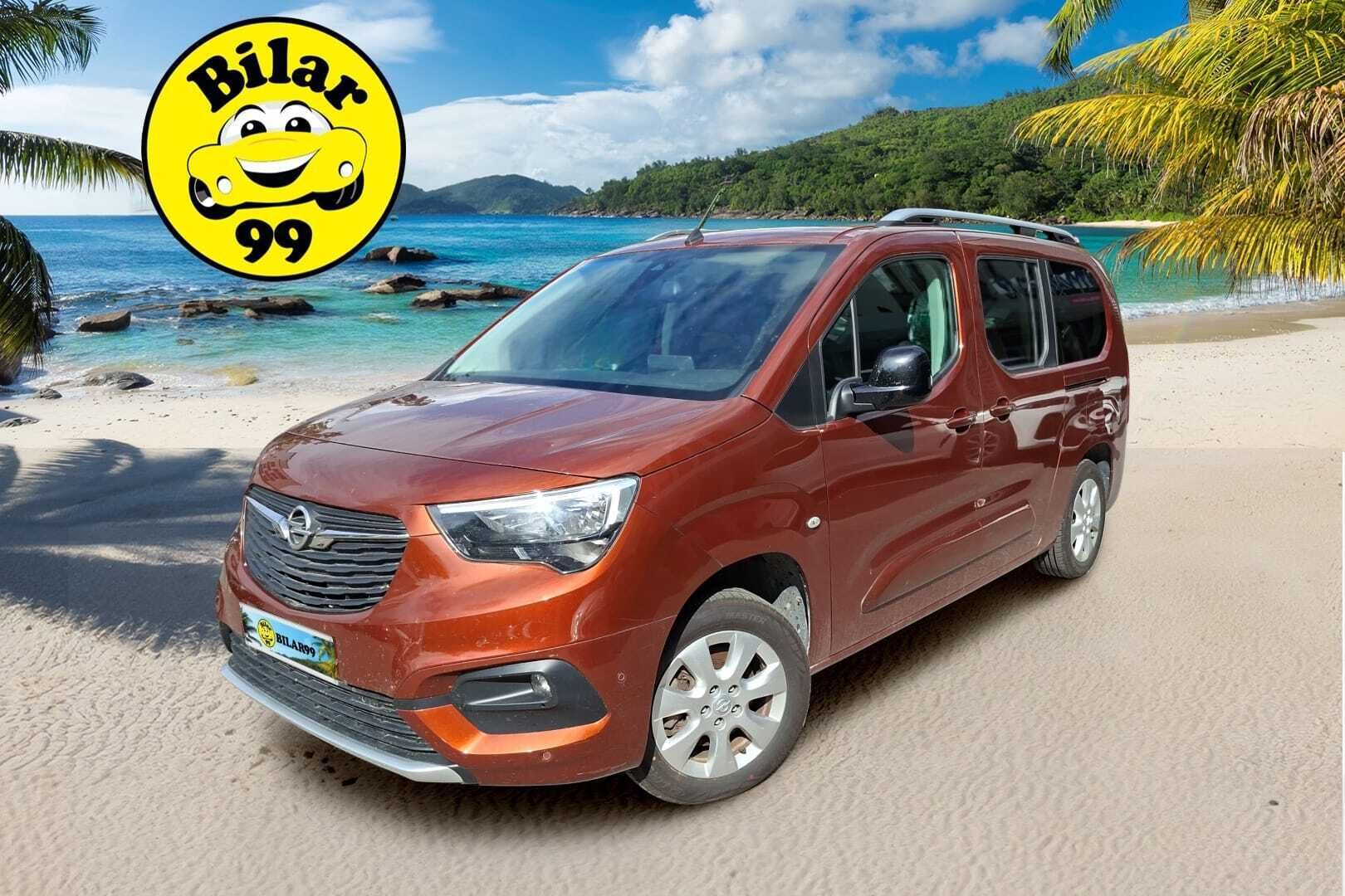 Opel Combo-e 2022 Life XL L2H1  Innovation Plus 136 automaatti 50 kWh - Lisälämmitin | P.kamera | Vetokoukku | 7-paikkanen | Ratinlämmitys | Carplay | 2x renkaat vanteilla | Merkkihuollettu