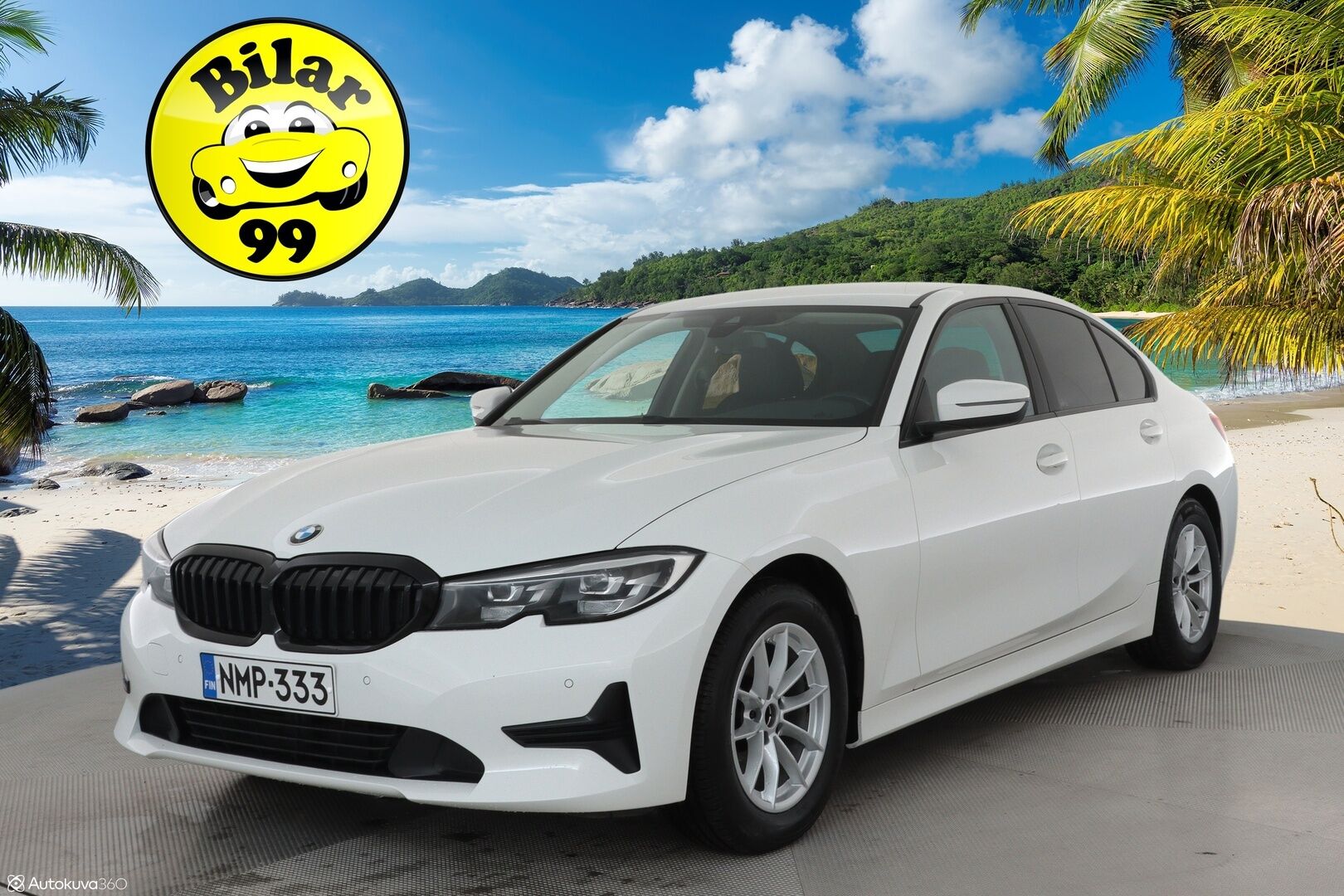 BMW 320 2022 G20 Sedan 320i A Business **Webasto / P.Tutkat / LED-valot / Sporttipenkit / Navi / Kaistavahti** - 1-om Suomi-auto / Näyttävä / Edulliset käyttökulut