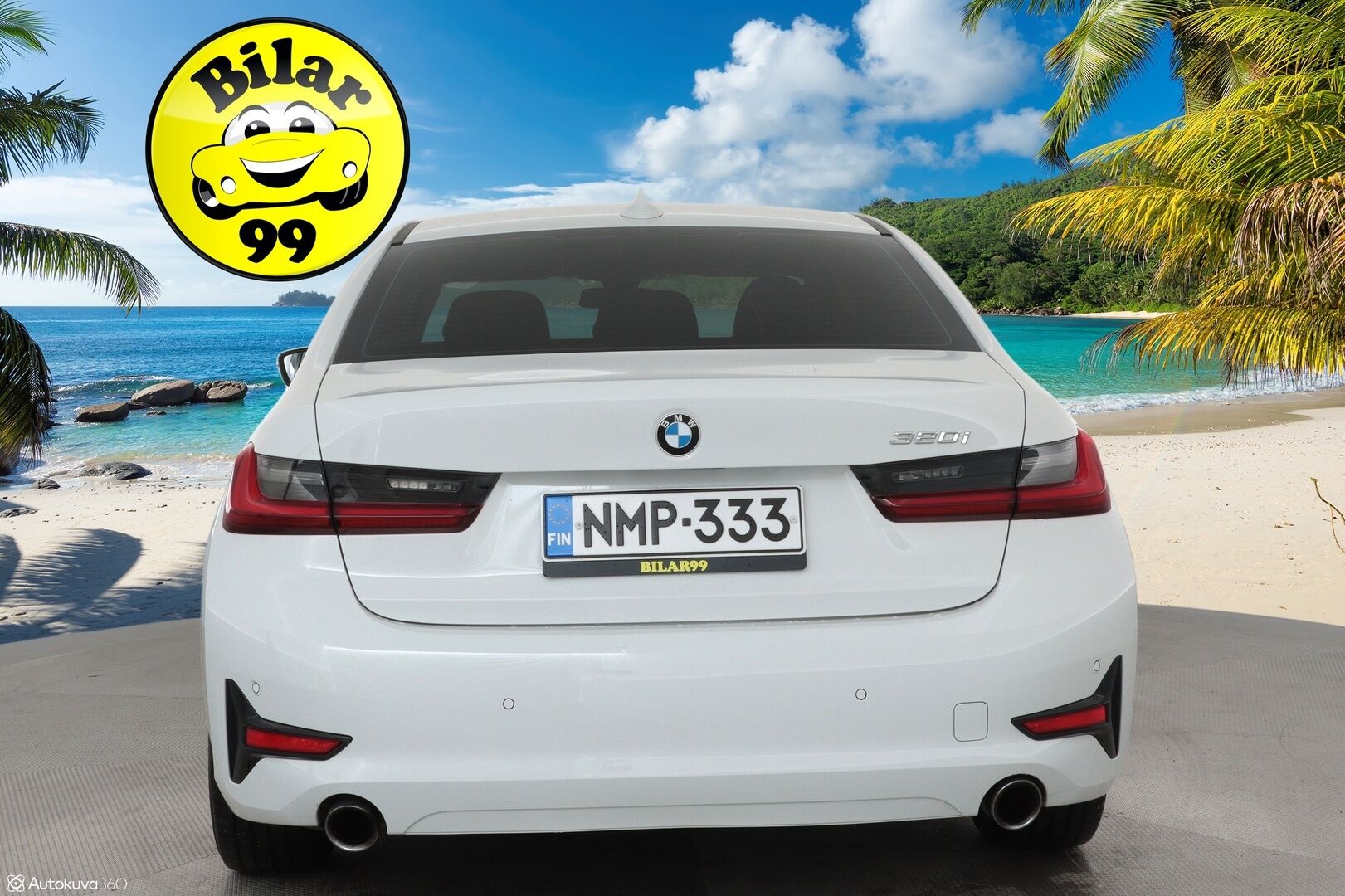 BMW 320 2022 G20 Sedan 320i A Business **Webasto / P.Tutkat / LED-valot / Sporttipenkit / Navi / Kaistavahti** - 1-om Suomi-auto / Näyttävä / Edulliset käyttökulut