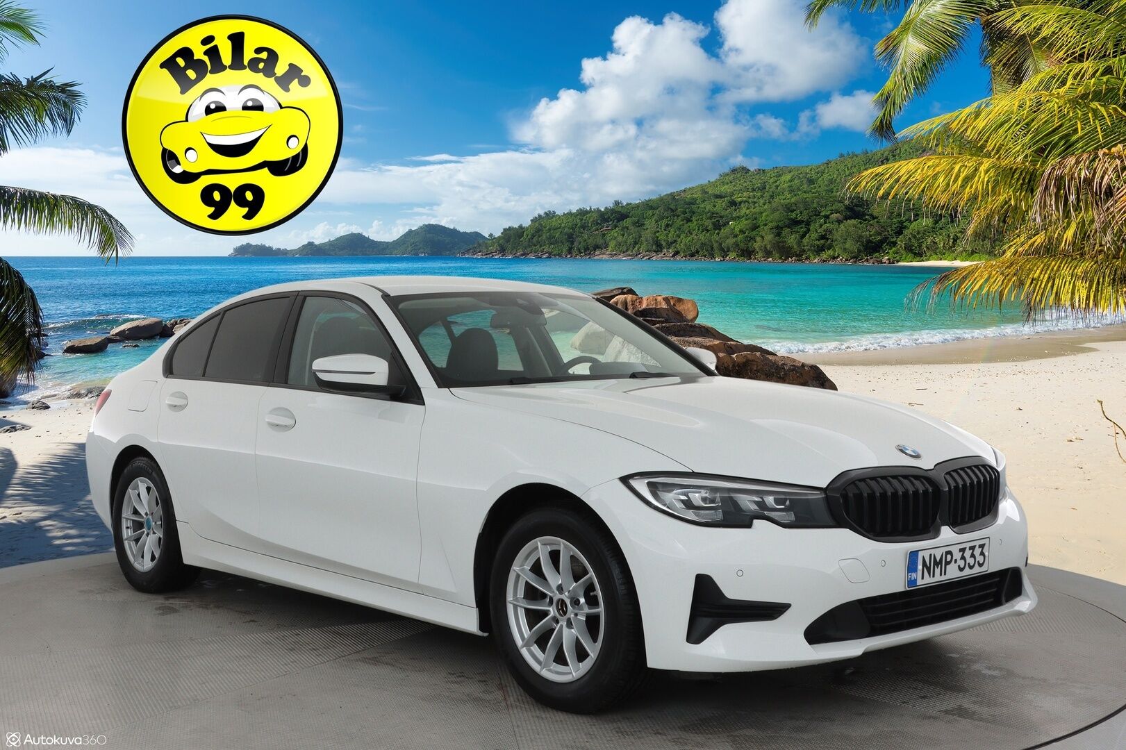 BMW 320 2022 G20 Sedan 320i A Business **Webasto / P.Tutkat / LED-valot / Sporttipenkit / Navi / Kaistavahti** - 1-om Suomi-auto / Näyttävä / Edulliset käyttökulut