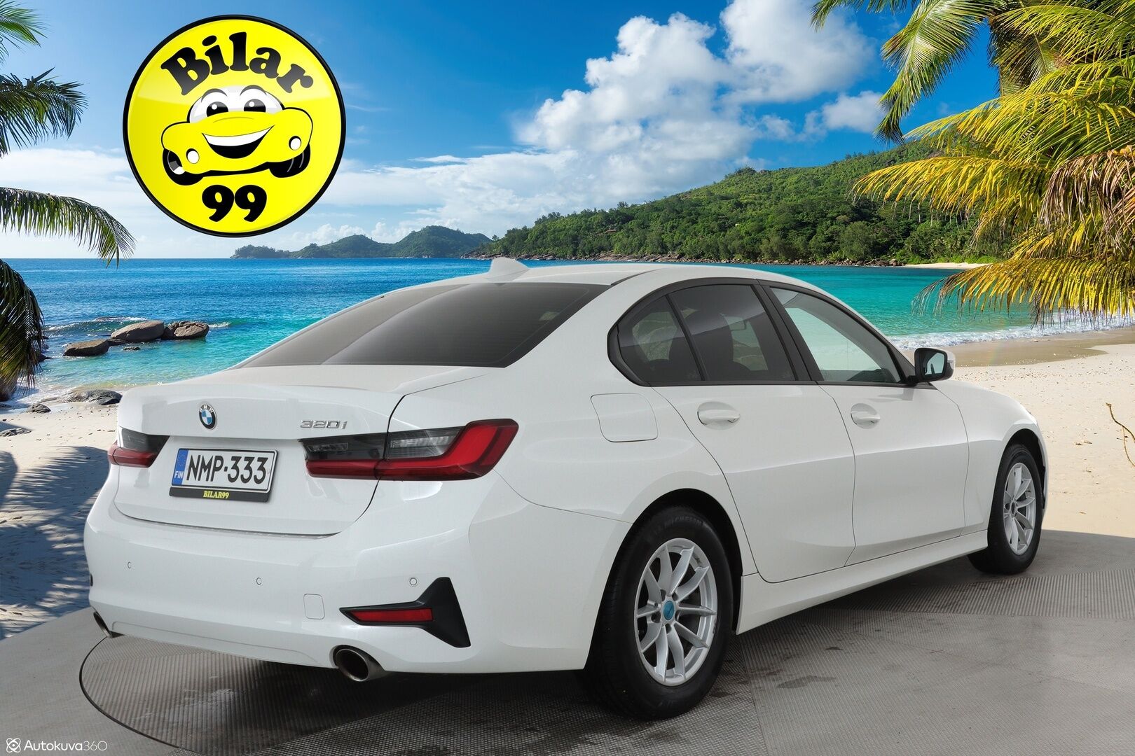BMW 320 2022 G20 Sedan 320i A Business **Webasto / P.Tutkat / LED-valot / Sporttipenkit / Navi / Kaistavahti** - 1-om Suomi-auto / Näyttävä / Edulliset käyttökulut