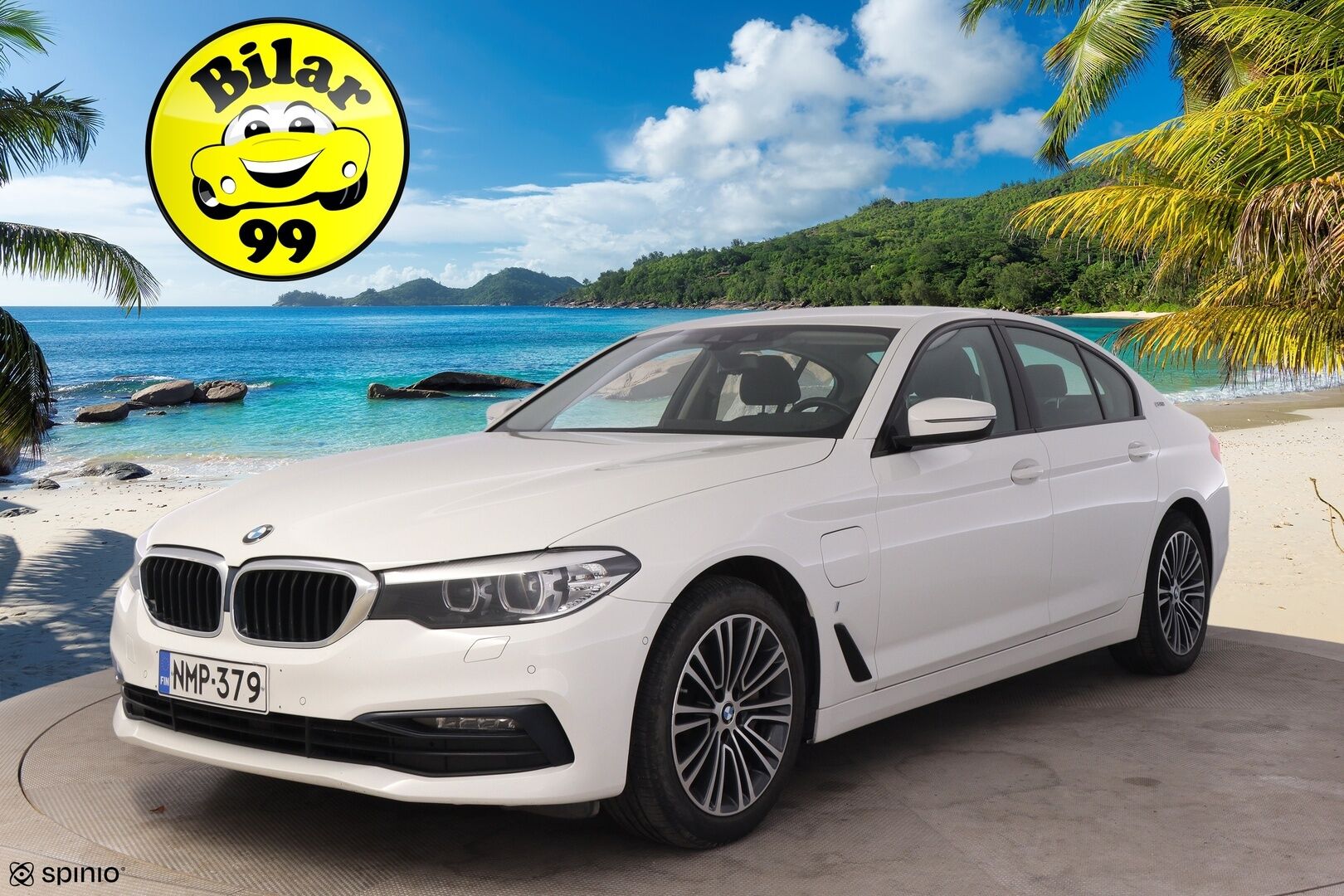BMW 530 2019 iPerformance Sedan *Sporttipenkit / Digimittaristo / Led-ajovalot / Puolinahat / Ratinlämmitin / P.kamera* - Juuri huollettu! / Taloudellinen