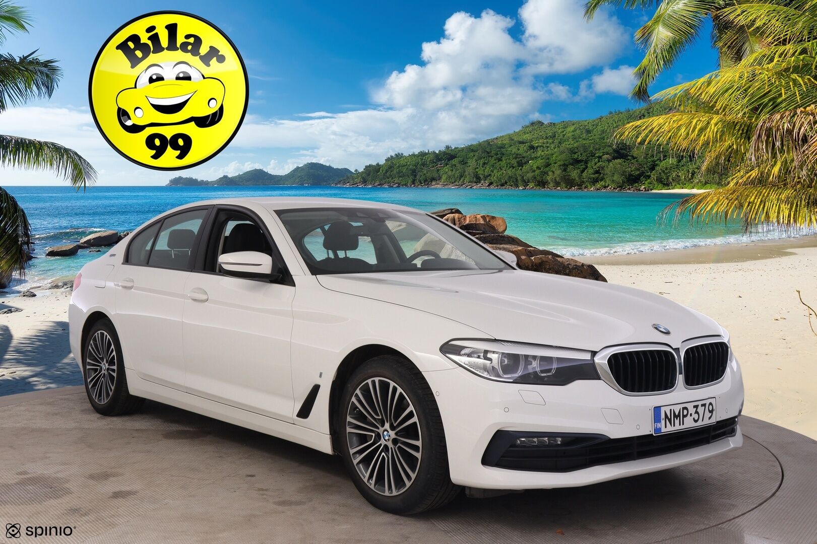 BMW 530 2019 iPerformance Sedan *Sporttipenkit / Digimittaristo / Led-ajovalot / Puolinahat / Ratinlämmitin / P.kamera* - Juuri huollettu! / Taloudellinen
