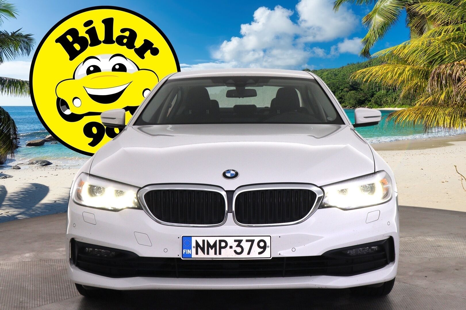 BMW 530 2019 iPerformance Sedan *Sporttipenkit / Digimittaristo / Led-ajovalot / Puolinahat / Ratinlämmitin / P.kamera* - Juuri huollettu! / Taloudellinen