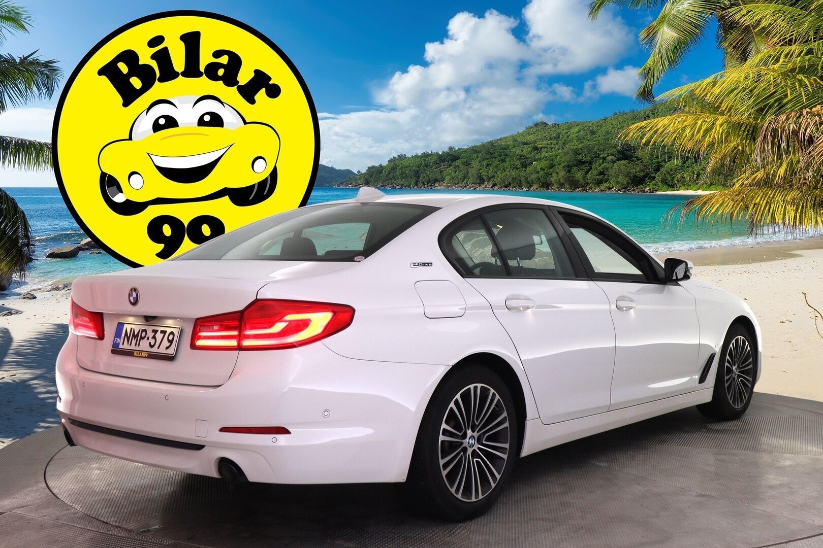 BMW 530 2019 iPerformance Sedan *Sporttipenkit / Digimittaristo / Led-ajovalot / Puolinahat / Ratinlämmitin / P.kamera* - Juuri huollettu! / Taloudellinen