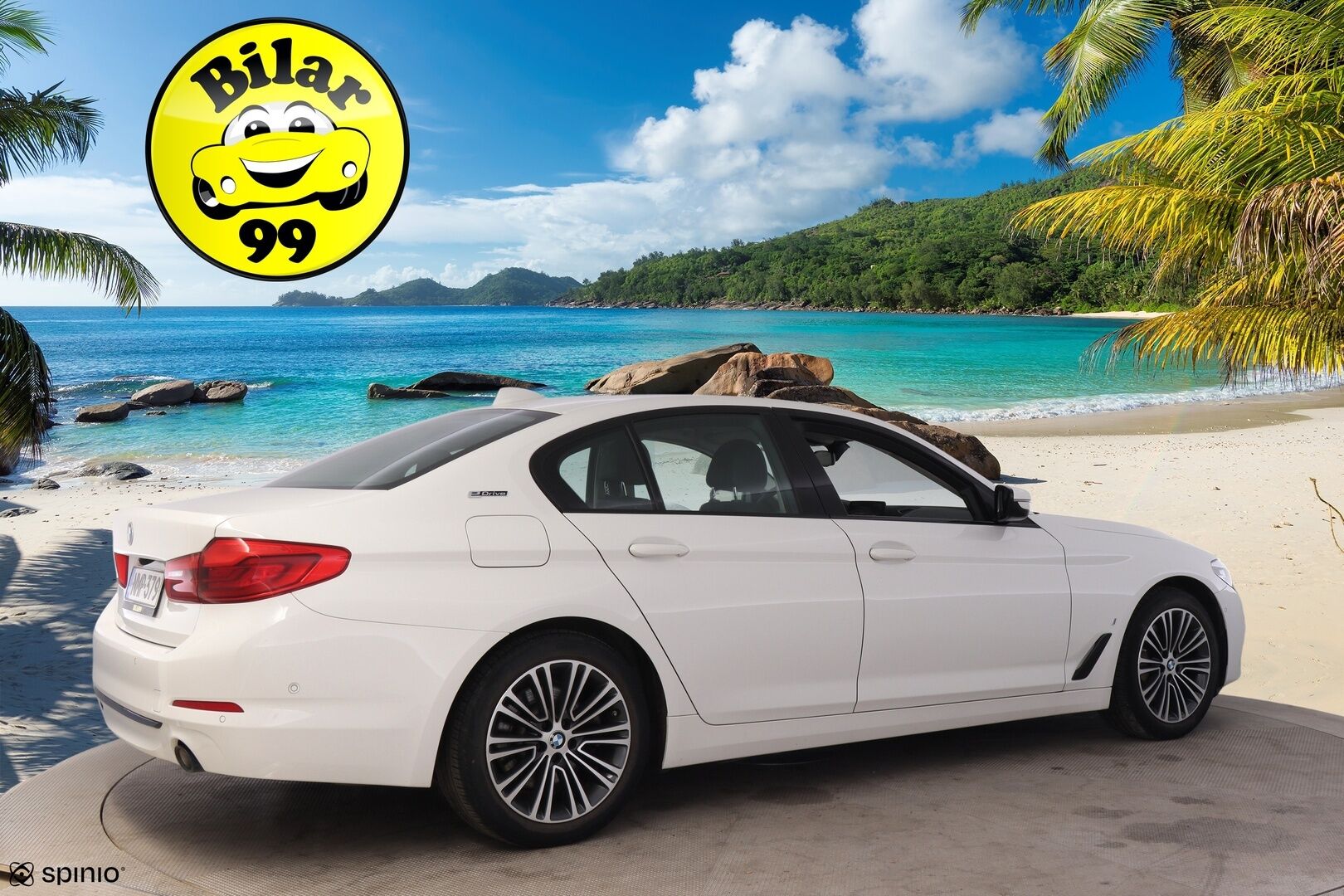 BMW 530 2019 iPerformance Sedan *Sporttipenkit / Digimittaristo / Led-ajovalot / Puolinahat / Ratinlämmitin / P.kamera* - Juuri huollettu! / Taloudellinen