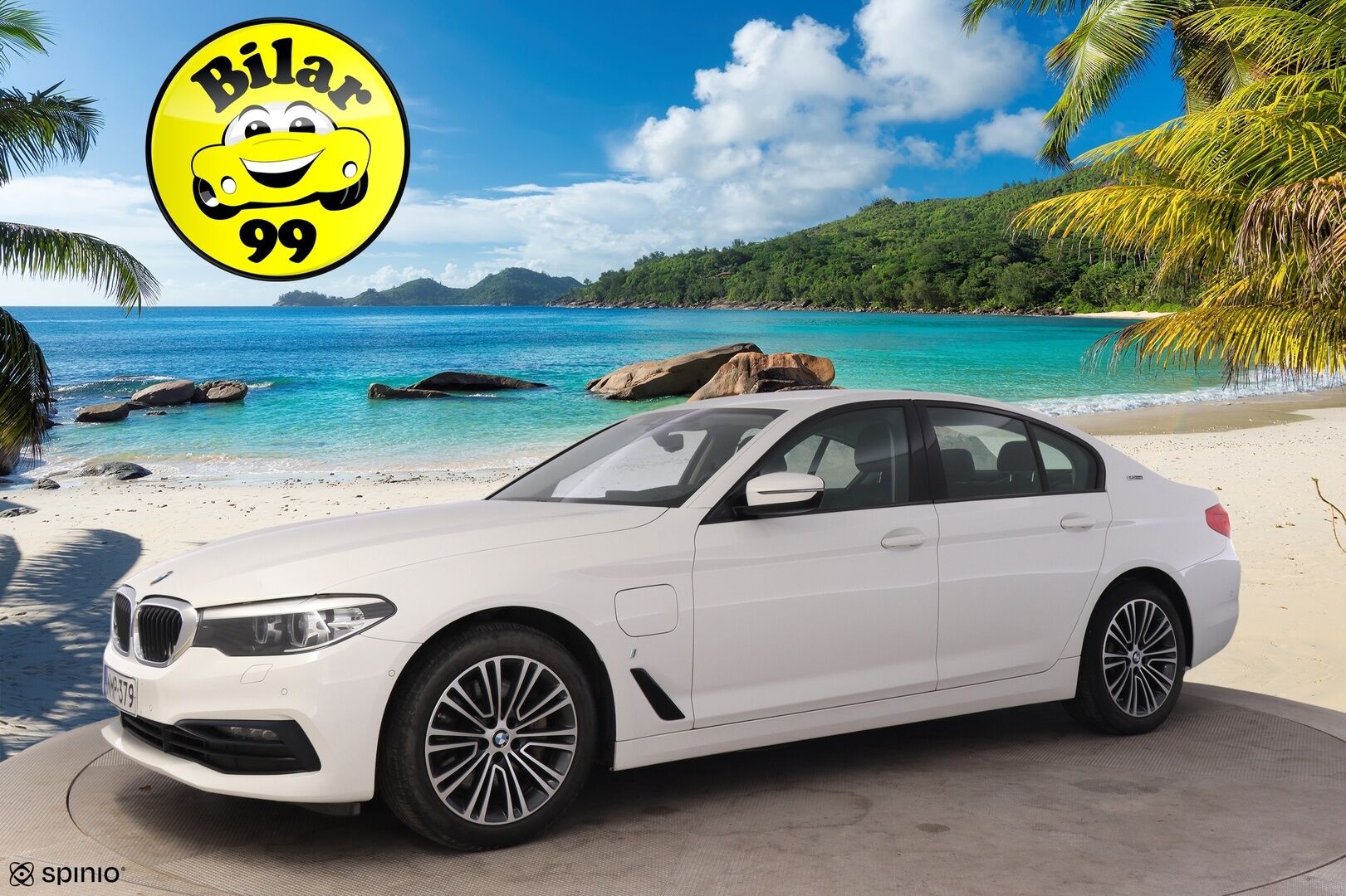 BMW 530 2019 iPerformance Sedan *Sporttipenkit / Digimittaristo / Led-ajovalot / Puolinahat / Ratinlämmitin / P.kamera* - Juuri huollettu! / Taloudellinen