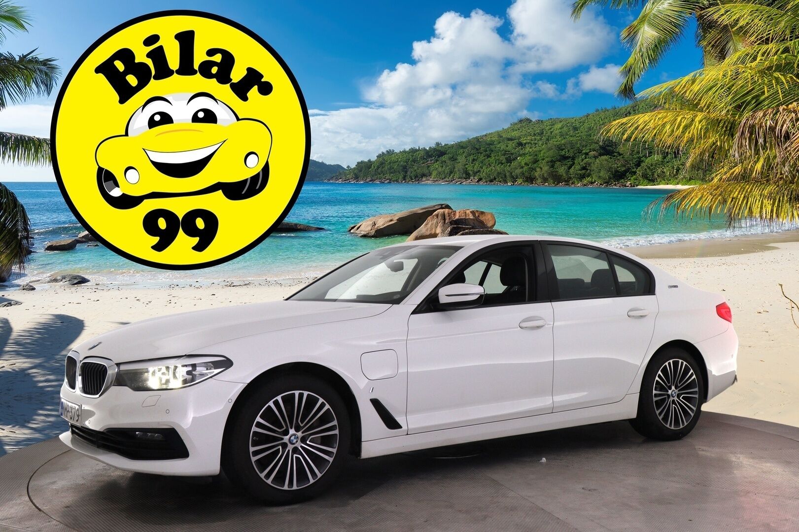 BMW 530 2019 iPerformance Sedan *Sporttipenkit / Digimittaristo / Led-ajovalot / Puolinahat / Ratinlämmitin / P.kamera* - Juuri huollettu! / Taloudellinen