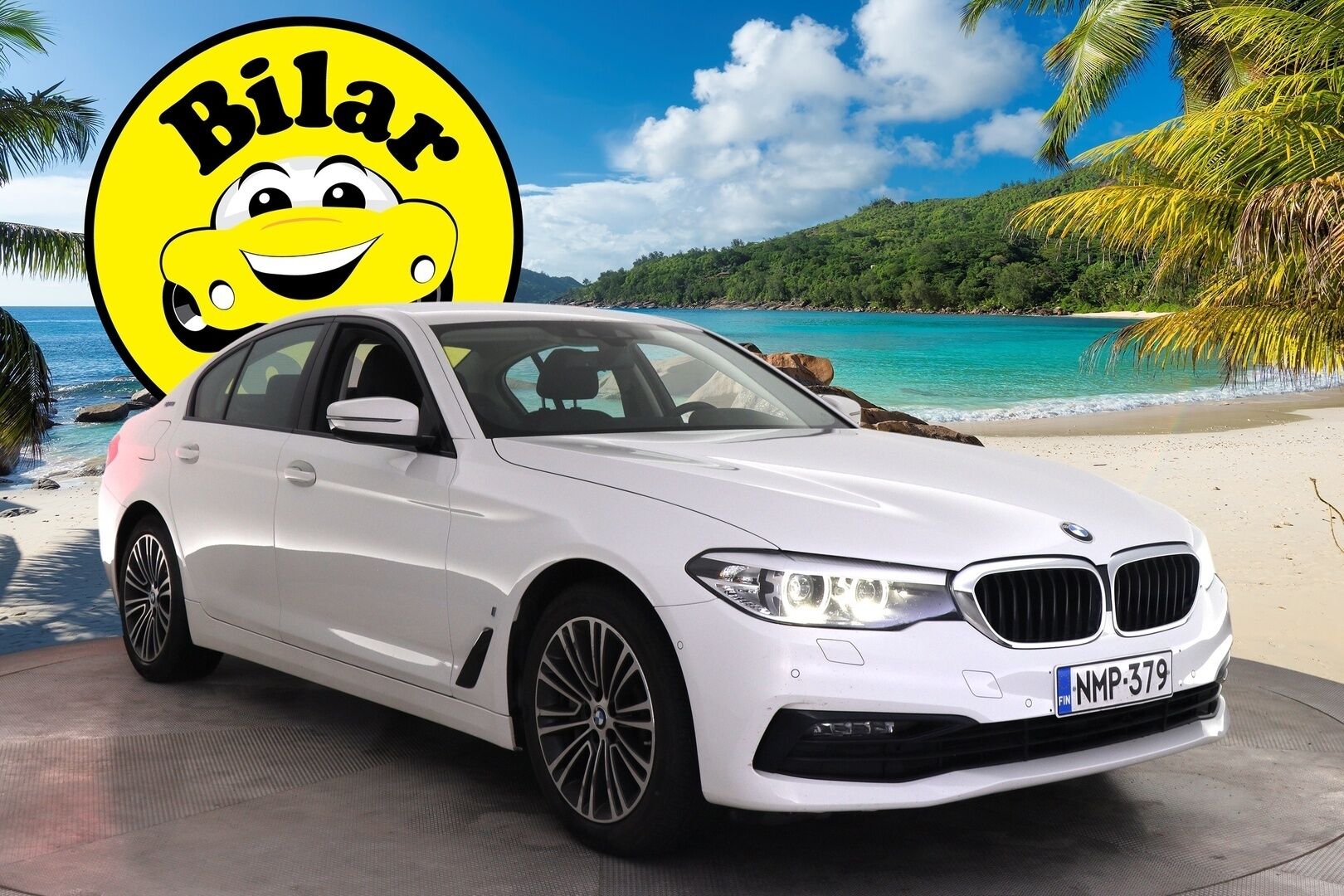 BMW 530 2019 iPerformance Sedan *Sporttipenkit / Digimittaristo / Led-ajovalot / Puolinahat / Ratinlämmitin / P.kamera* - Juuri huollettu! / Taloudellinen