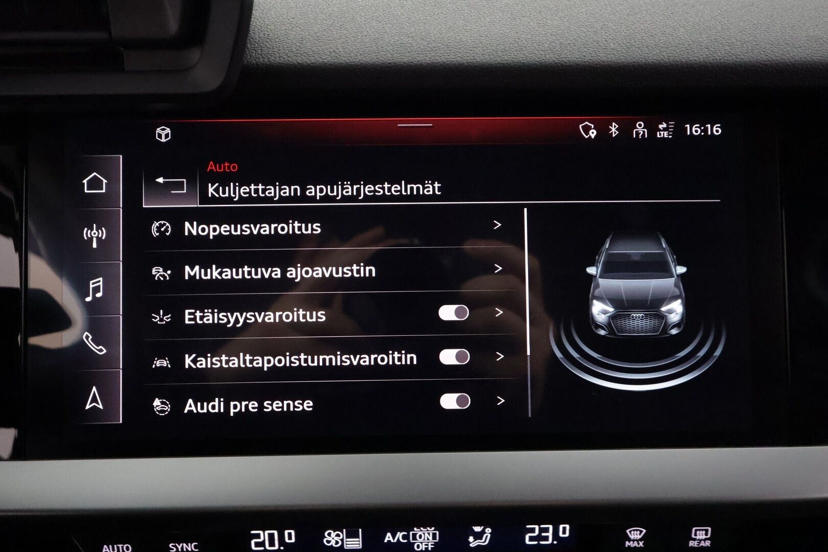 Audi A3 2022 Sportback Business Advanced 40 TFSI 140kW quattro S tronic - | Webasto | ACC | LED | P.Tutkat | Sporttipenkit | Kaistavahti | Digimittaristo | Apple&Android | Merkkihuollot | Kahdet renkaat | Suomi-auto |