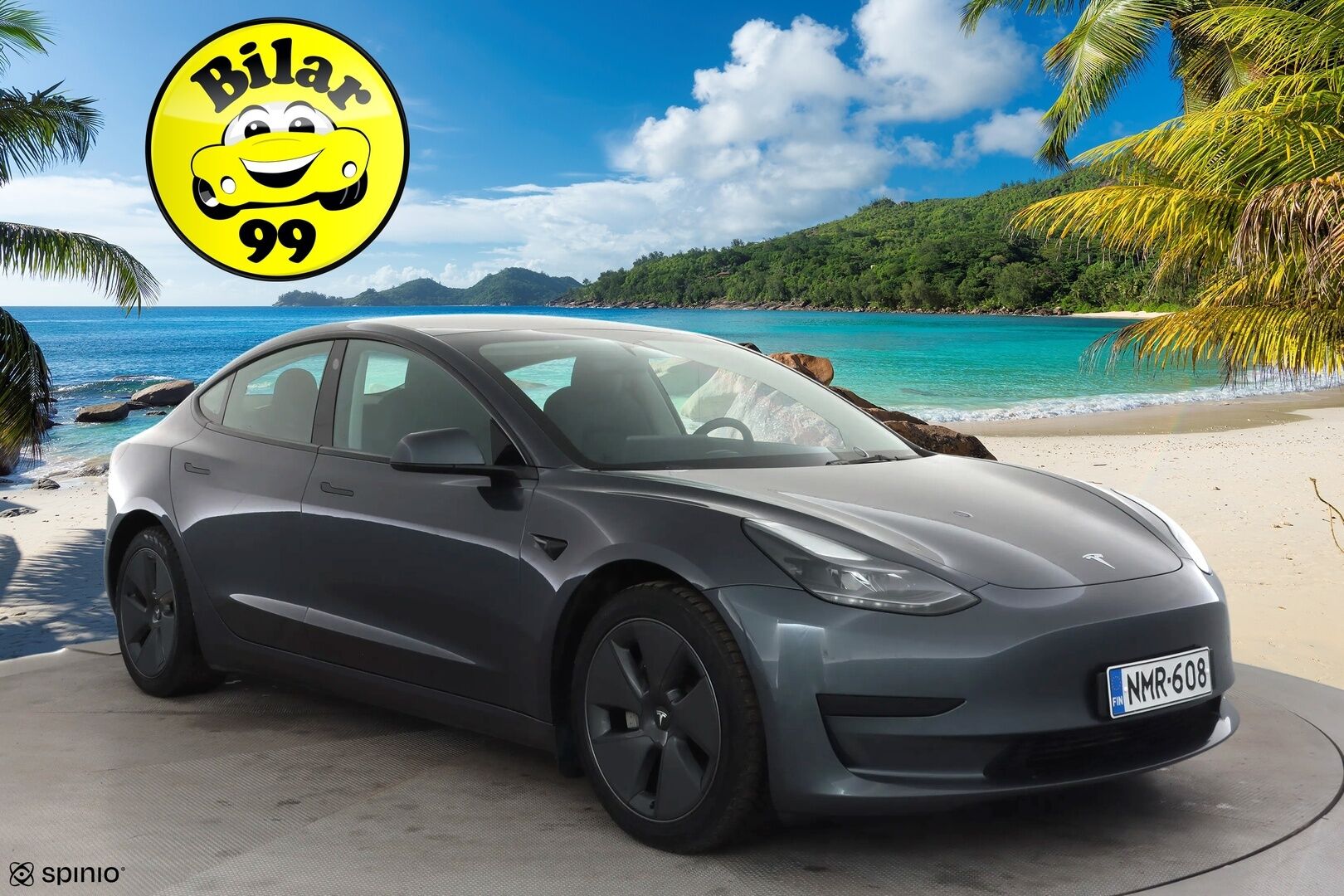 Tesla Model 3 2022 RWD * ILP / ACC / Lasikatto / Premium Speakers / P.Kamera / Matrix-LED / Muistipenkki / Kaistavahti * - Suomi-auto / Akku kuntotarkastettu / 2x Latauskaapelit / Kahdet renkaat aluvanteilla