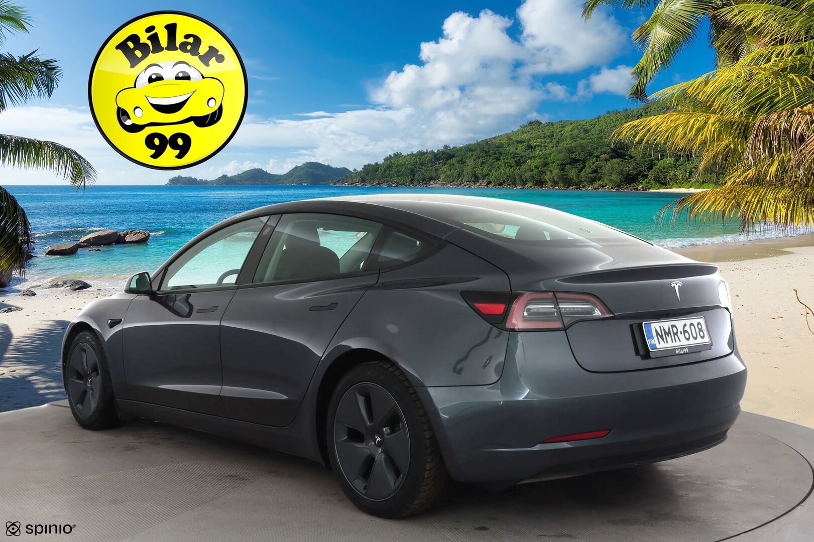 Tesla Model 3 2022 RWD * ILP / ACC / Lasikatto / Premium Speakers / P.Kamera / Matrix-LED / Muistipenkki / Kaistavahti * - Suomi-auto / Akku kuntotarkastettu / 2x Latauskaapelit / Kahdet renkaat aluvanteilla