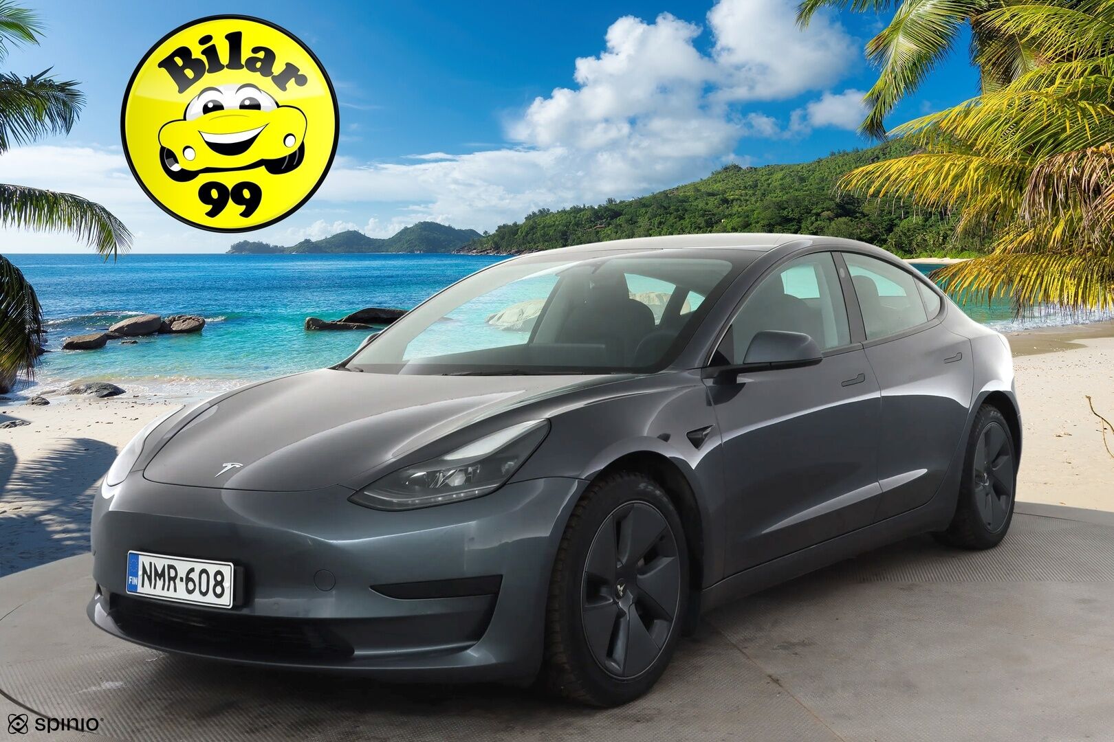 Tesla Model 3 2022 RWD * ILP / ACC / Lasikatto / Premium Speakers / P.Kamera / Matrix-LED / Muistipenkki / Kaistavahti * - Suomi-auto / Akku kuntotarkastettu / 2x Latauskaapelit / Kahdet renkaat aluvanteilla