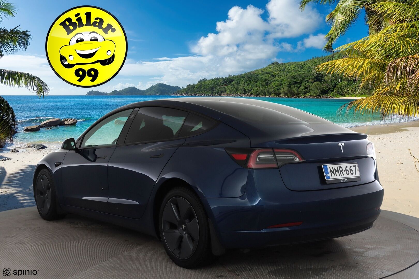 Tesla Model 3 2022 RWD * ILP / ACC / Lasikatto / Matrix-LED / P.Kamera / Muistipenkki / Premium Speakers / Navi / Kaistavahti / Keyless * - 1-om Suomi-auto - Osta nyt, maksa vasta ensi vuonna