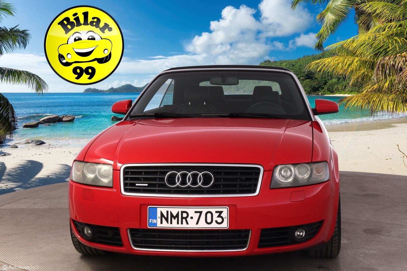 Audi A4 2005 1.8 T Cabriolet S-Line *Vakkari / Nahkasisusta / Sähkökatto / Anroid soitin* - Todella näpsäkkä kesäauto / Vähän ajettu! / Juuri huollettu! 