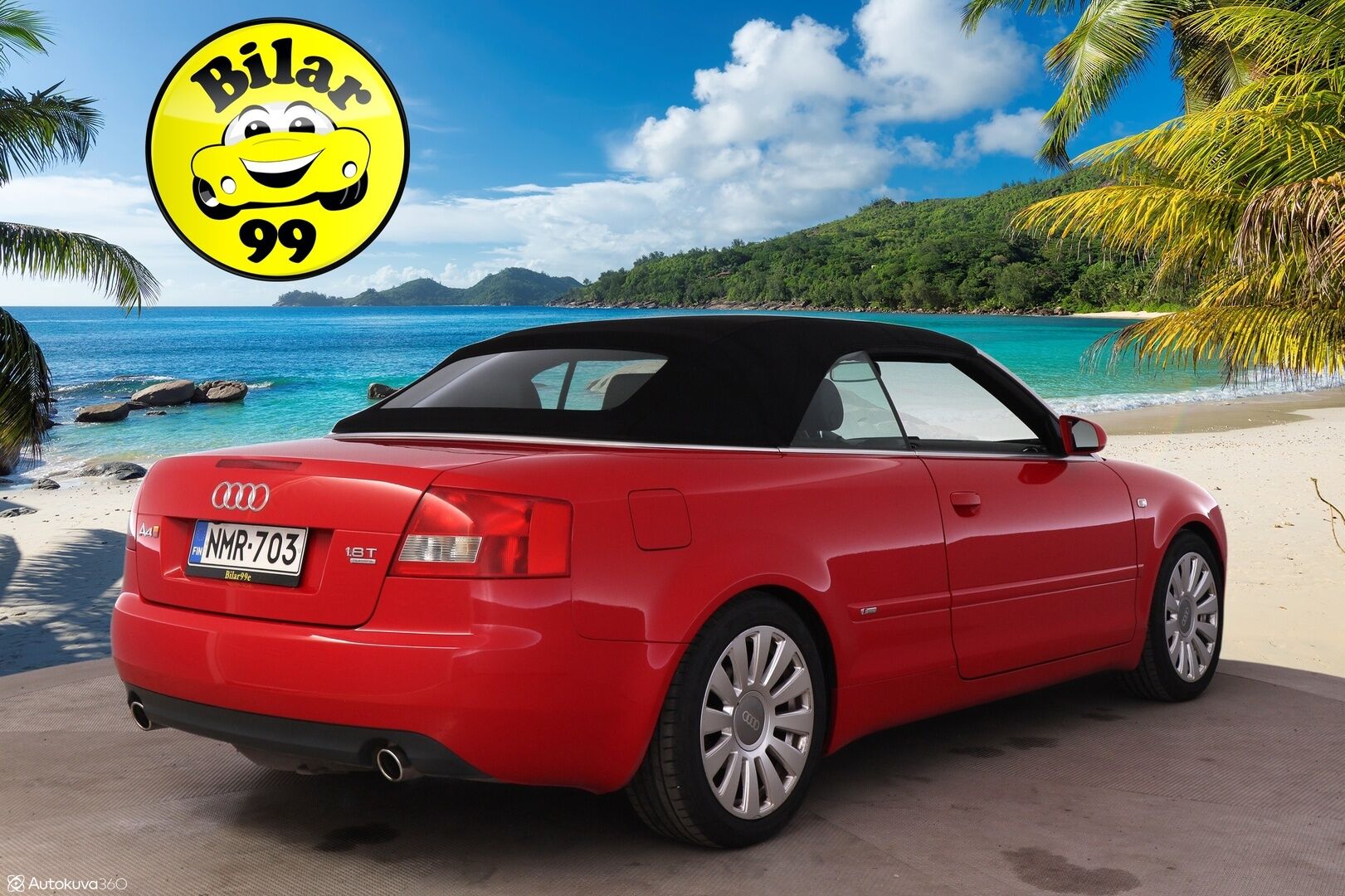 Audi A4 2005 1.8 T Cabriolet S-Line *Vakkari / Nahkasisusta / Sähkökatto / Anroid soitin* - Todella näpsäkkä kesäauto / Vähän ajettu! / Juuri huollettu! 