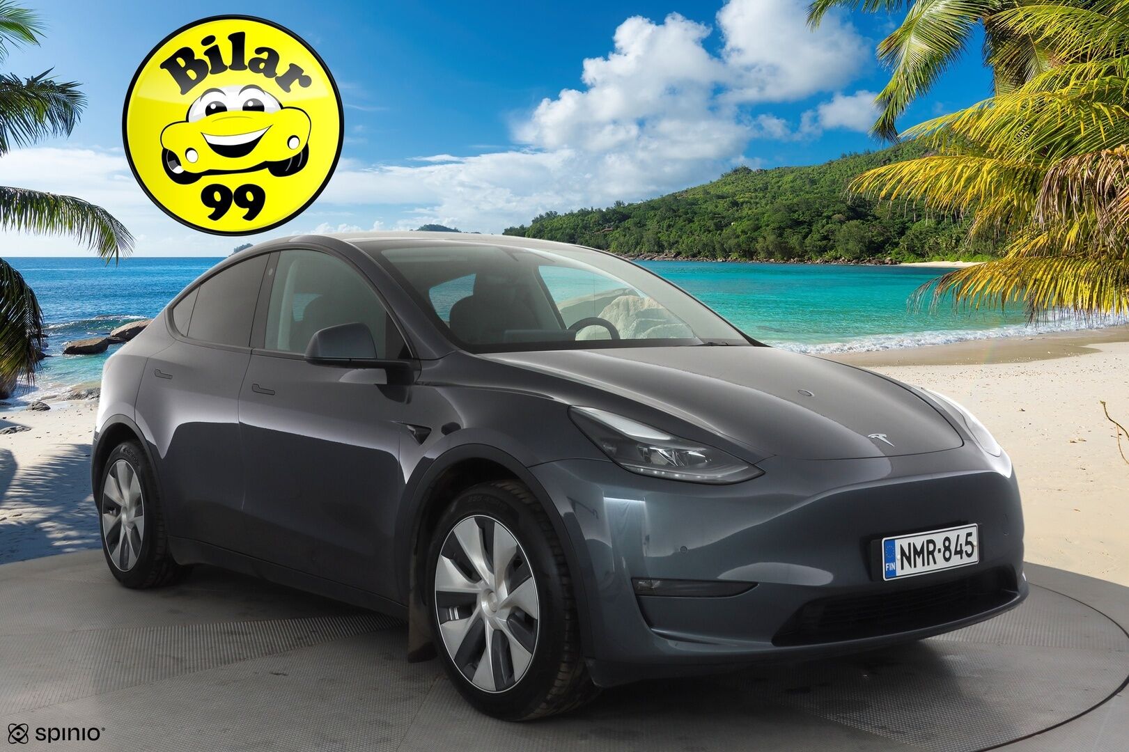 Tesla Model Y 2022 Long Range * ILP / ACC / Lasikatto / Matrix-LED / P.Kamera / Muistipenkki / Premium Audio / Navi / Keyless * - Suomi-auto 