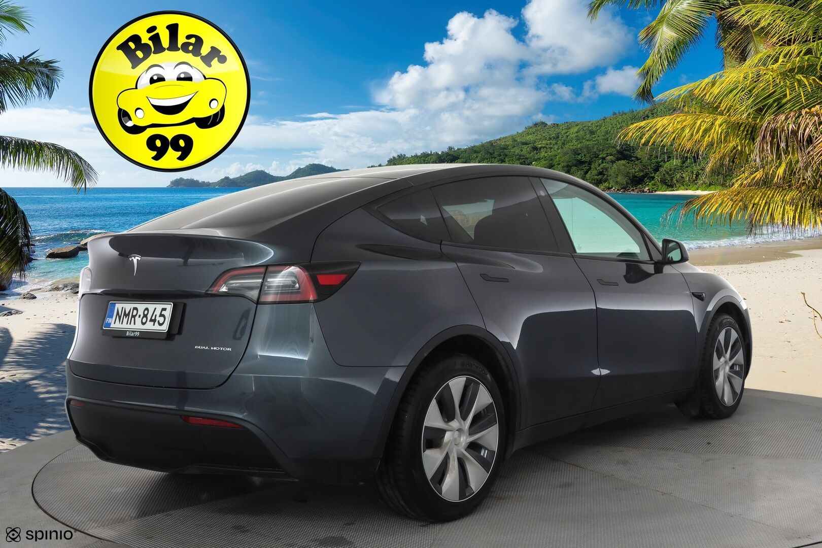 Tesla Model Y 2022 Long Range * ILP / ACC / Lasikatto / Matrix-LED / P.Kamera / Muistipenkki / Premium Audio / Navi / Keyless * - Suomi-auto 