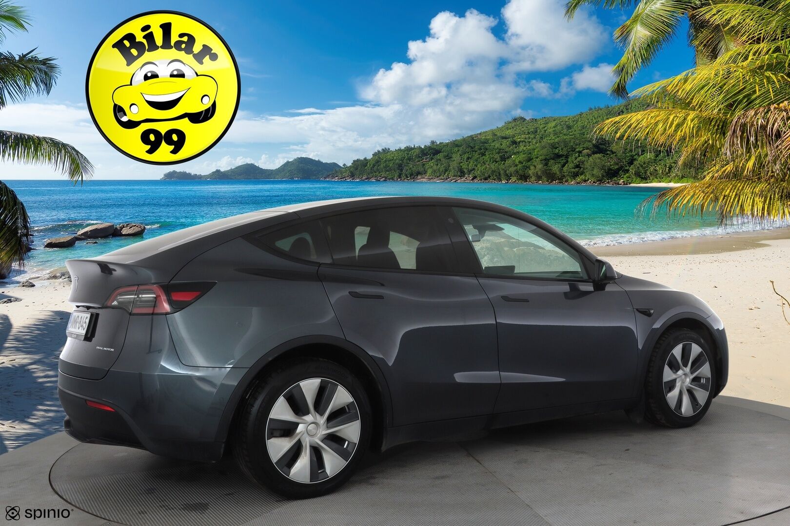 Tesla Model Y 2022 Long Range * ILP / ACC / Lasikatto / Matrix-LED / P.Kamera / Muistipenkki / Premium Audio / Navi / Keyless * - Suomi-auto 