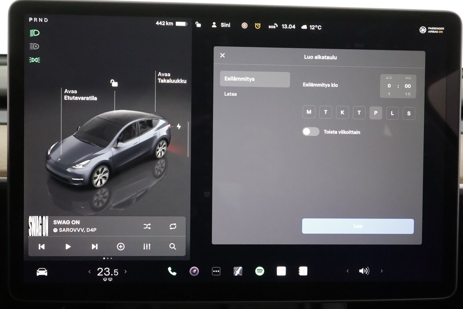 Tesla Model Y 2022 Long Range * ILP / ACC / Lasikatto / Matrix-LED / P.Kamera / Muistipenkki / Premium Audio / Navi / Keyless * - Suomi-auto 