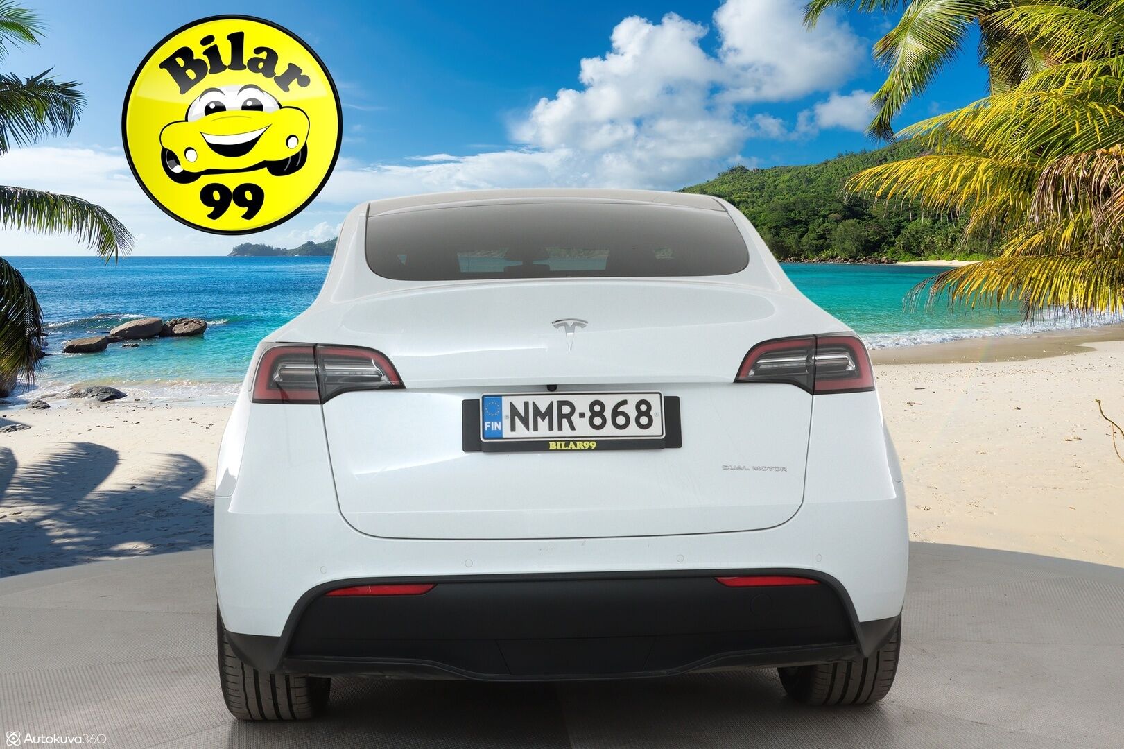 Tesla Model Y 2022 Long Range ** 1-Om Suomi auto / Adapt.vakkari / Lasikatto / Premium audio / Matrix LED / Sähköpenkit / P.kamera - 3,99 % KORKOTARJOUS TÄHÄN AUTOON - Nahkaverhoilu / Kahdet renkaat