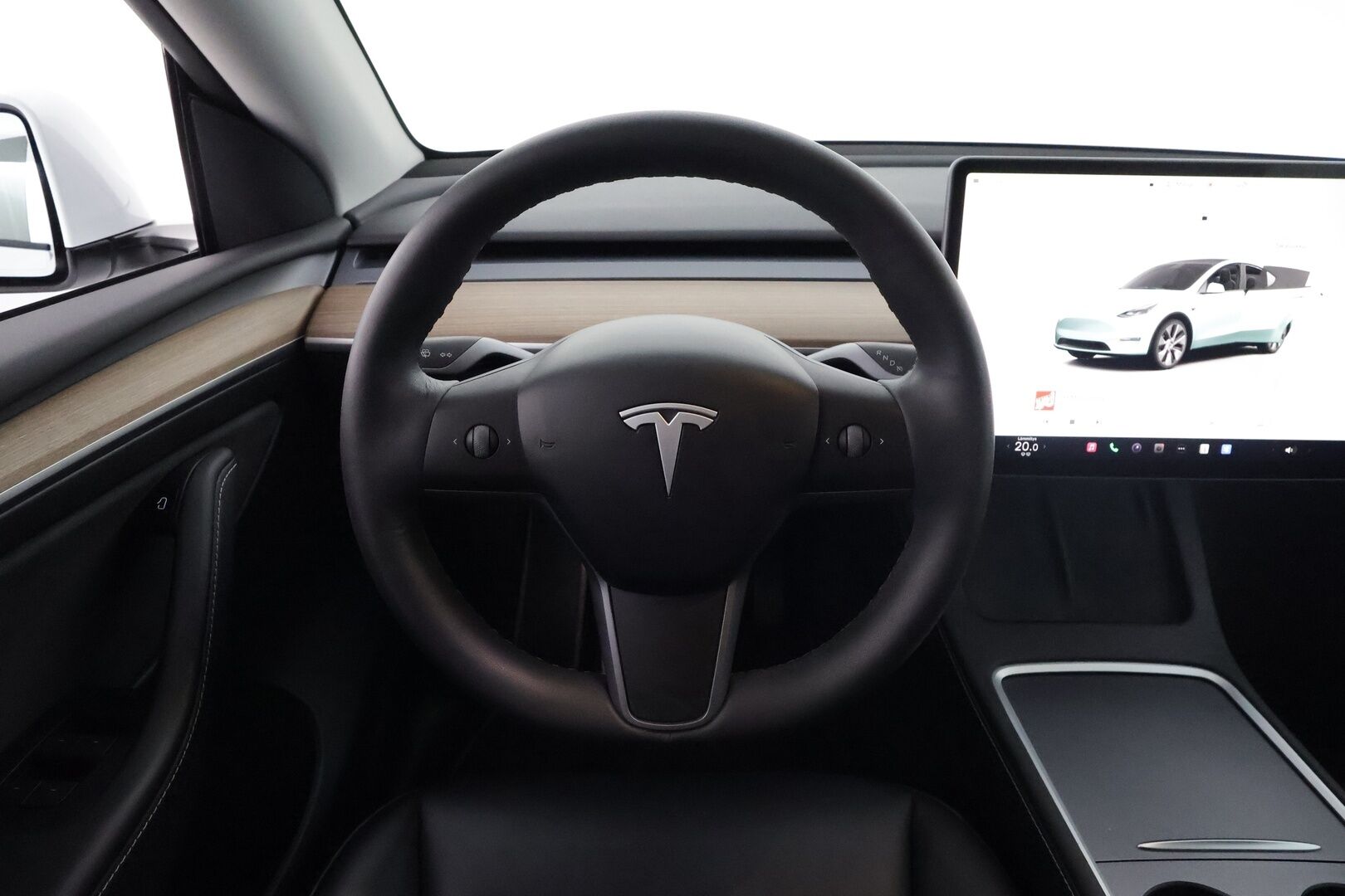 Tesla Model Y 2022 Long Range ** 1-Om Suomi auto / Adapt.vakkari / Lasikatto / Premium audio / Matrix LED / Sähköpenkit / P.kamera - 3,99 % KORKOTARJOUS TÄHÄN AUTOON - Nahkaverhoilu / Kahdet renkaat