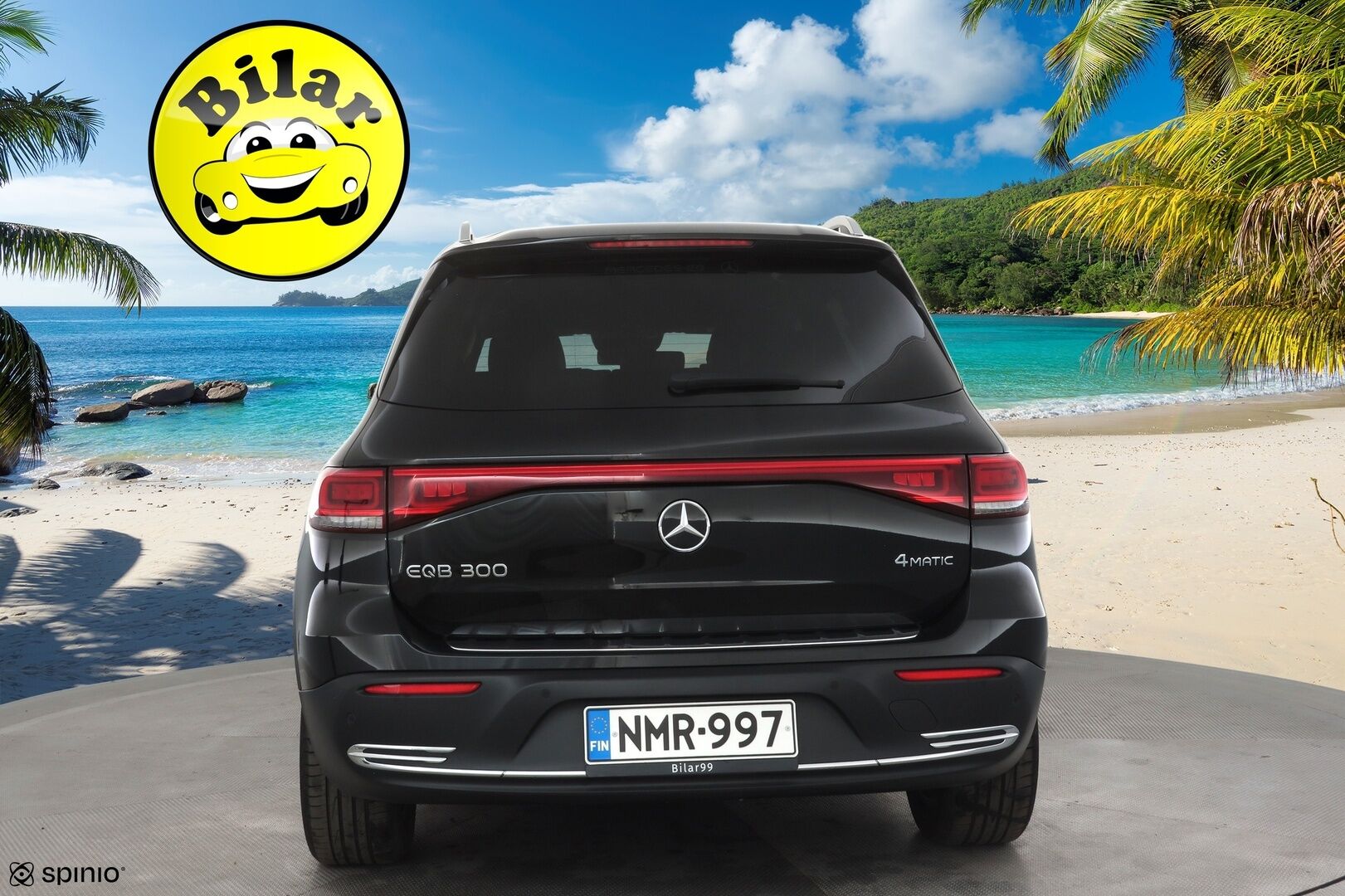 Mercedes-Benz EQB 2022 300 4MATIC Business 7-Paik. - | Distronic+ | DTR+Q | 360° | LED | Navi | Widescreen | Keyless | Ratinlämmitin | Ambient | Apple&Android | 1.Om Suomi-auto | Kahdet renkaat aluvanteilla | Merkkihuollettu | 