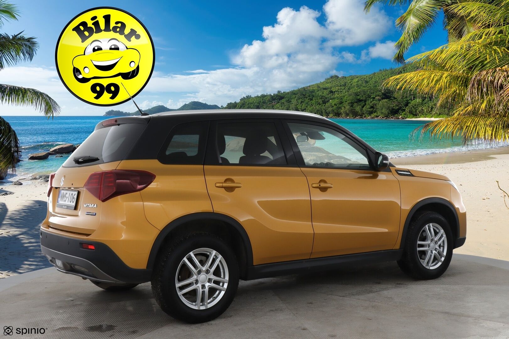 Suzuki Vitara 2023 1,5 HYBRID 4WD GLX+SR 6AGS-aut * ACC / Navi / Panorama / Bluetooth / P. kamera * - 1-om. Suomi-auto / 2 x aluvanteet / Huippu varusteet - HULLUT AVAJAISHULINAT KORKOTARJOUS 3,29 %