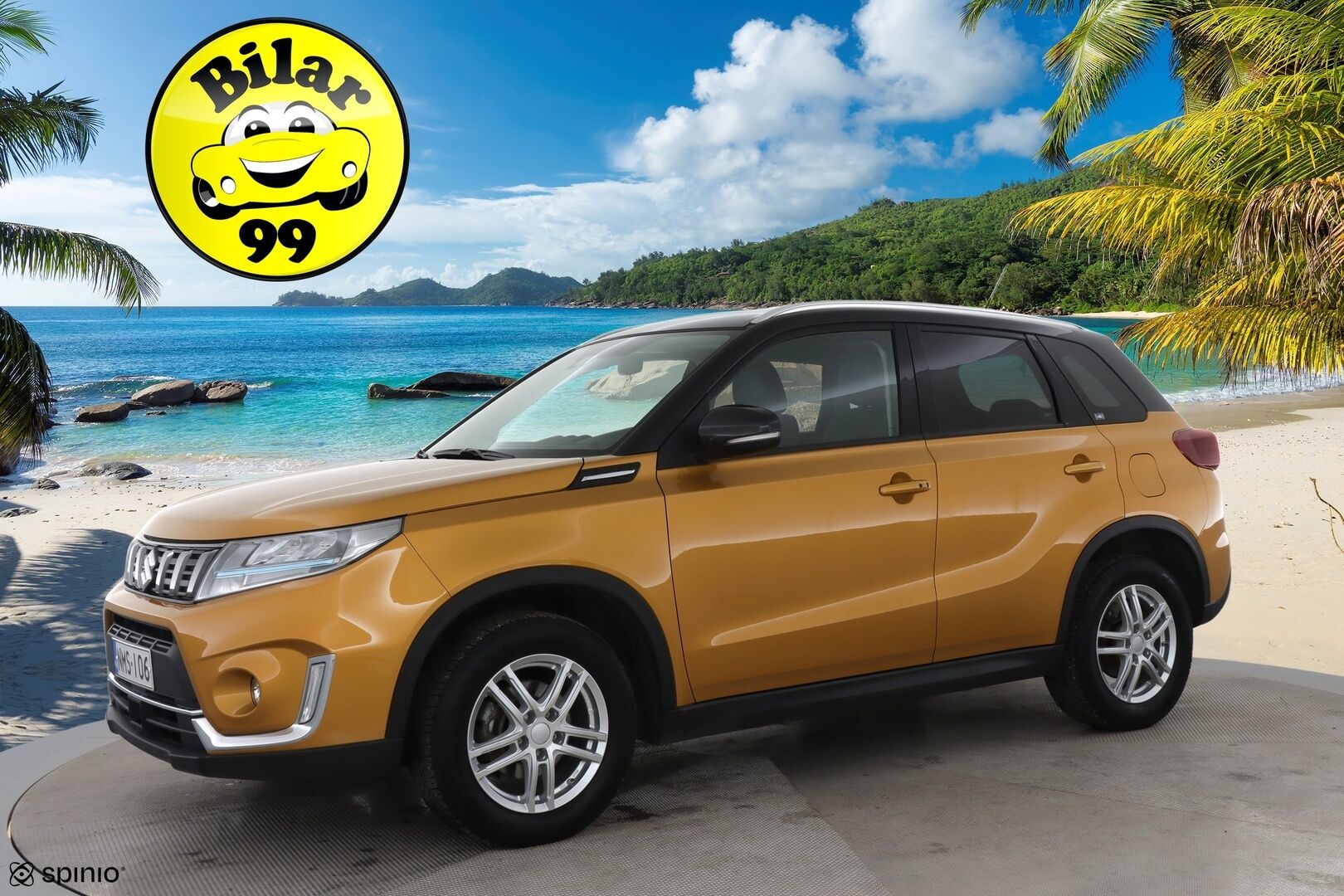 Suzuki Vitara 2023 1,5 HYBRID 4WD GLX+SR 6AGS-aut * ACC / Navi / Panorama / Bluetooth / P. kamera * - 1-om. Suomi-auto / 2 x aluvanteet / Huippu varusteet - HULLUT AVAJAISHULINAT KORKOTARJOUS 3,29 %