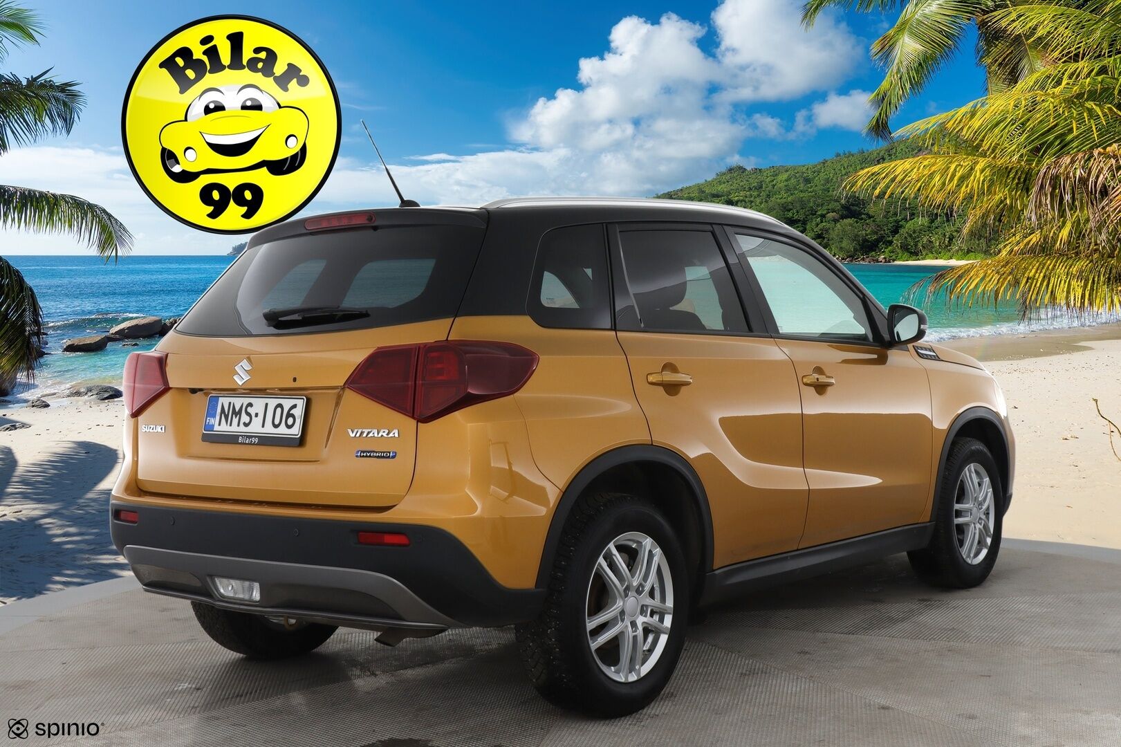 Suzuki Vitara 2023 1,5 HYBRID 4WD GLX+SR 6AGS-aut * ACC / Navi / Panorama / Bluetooth / P. kamera * - 1-om. Suomi-auto / 2 x aluvanteet / Huippu varusteet - HULLUT AVAJAISHULINAT KORKOTARJOUS 3,29 %