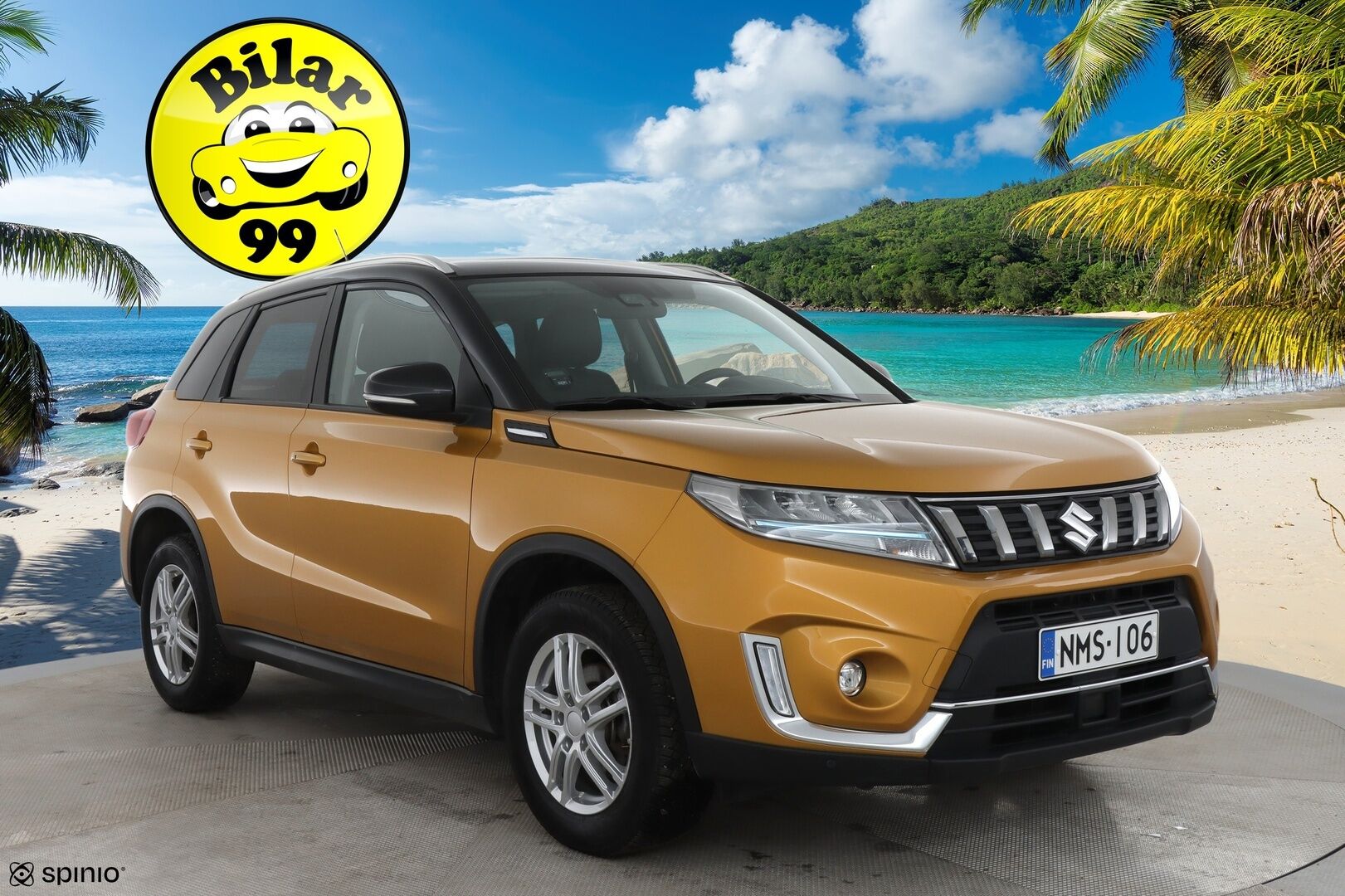 Suzuki Vitara 2023 1,5 HYBRID 4WD GLX+SR 6AGS-aut * ACC / Navi / Panorama / Bluetooth / P. kamera * - 1-om. Suomi-auto / 2 x aluvanteet / Huippu varusteet - HULLUT AVAJAISHULINAT KORKOTARJOUS 3,29 %