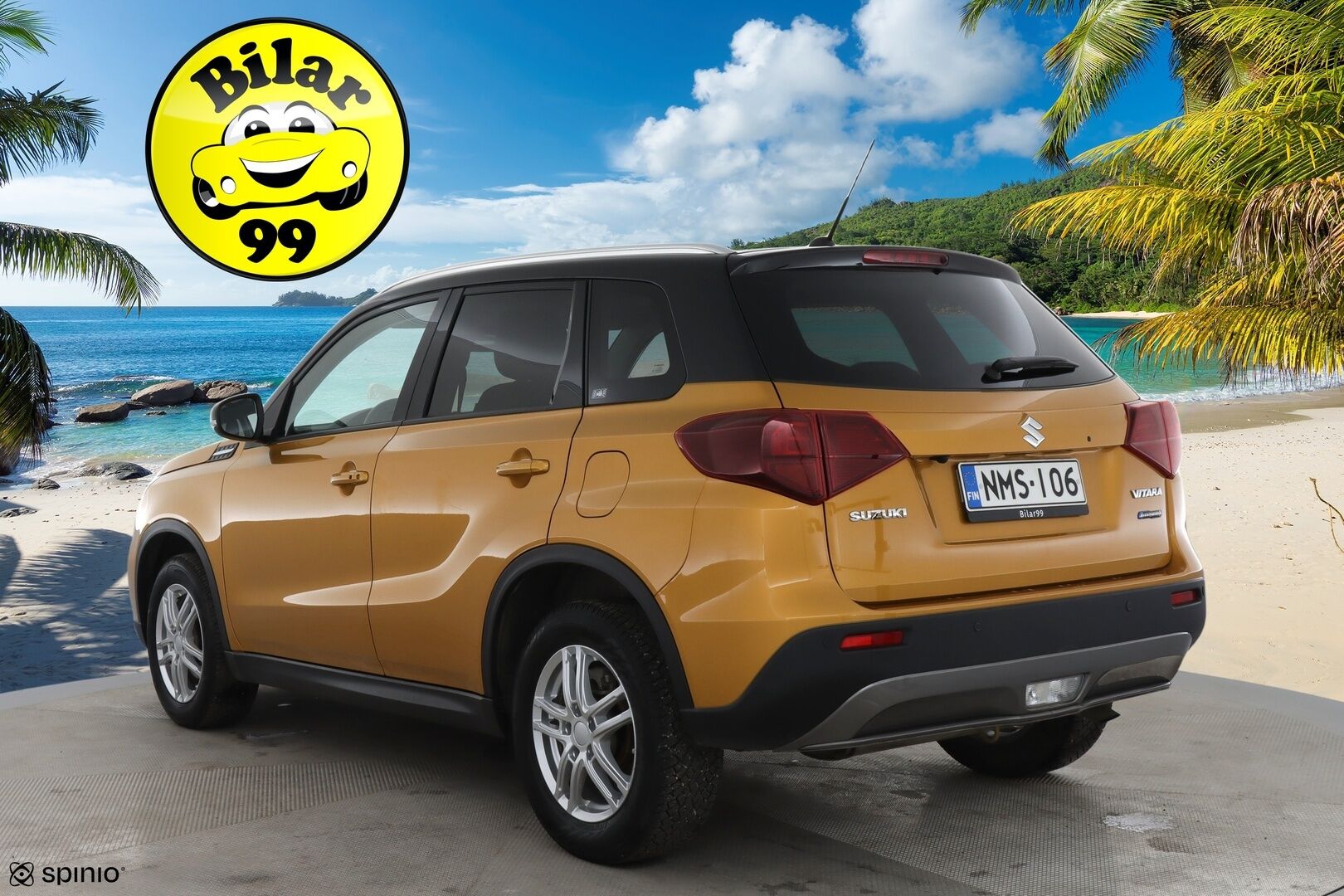 Suzuki Vitara 2023 1,5 HYBRID 4WD GLX+SR 6AGS-aut * ACC / Navi / Panorama / Bluetooth / P. kamera * - 1-om. Suomi-auto / 2 x aluvanteet / Huippu varusteet - HULLUT AVAJAISHULINAT KORKOTARJOUS 3,29 %